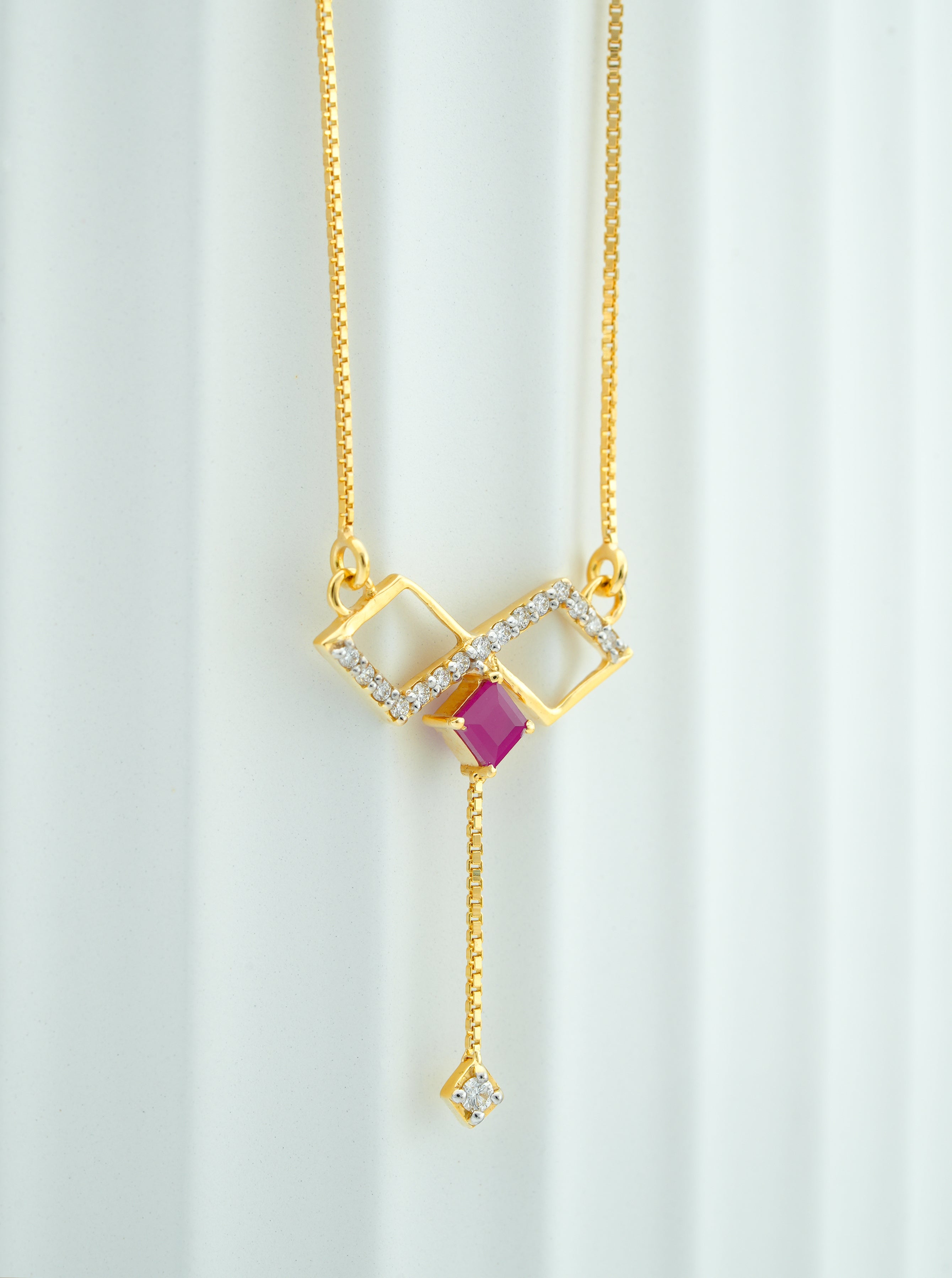 Crimson Infinity Radiance Pendant  - CPDH34R