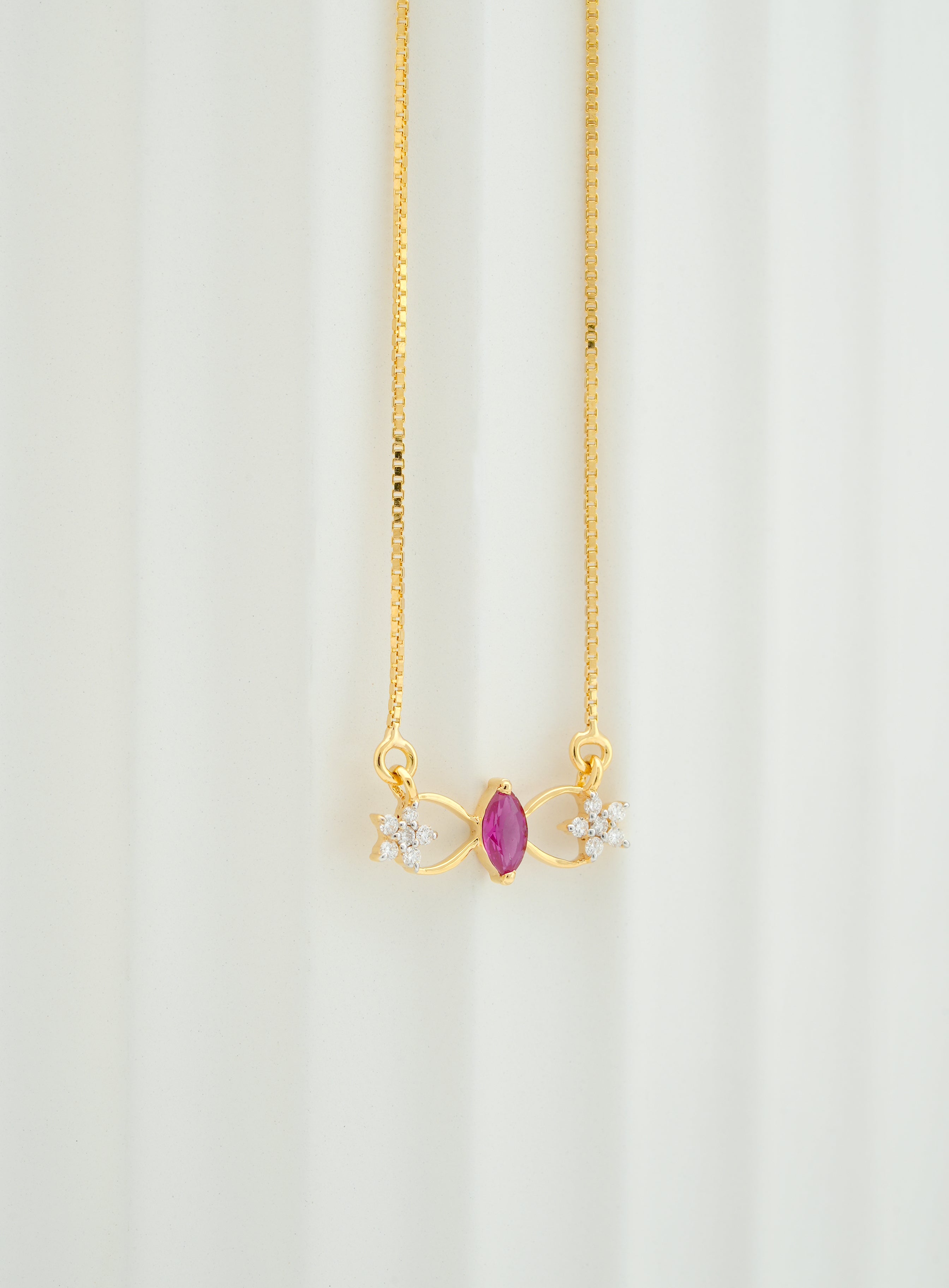 RUBY BLOSSOM HARMONY  PENDANT -CPDH51