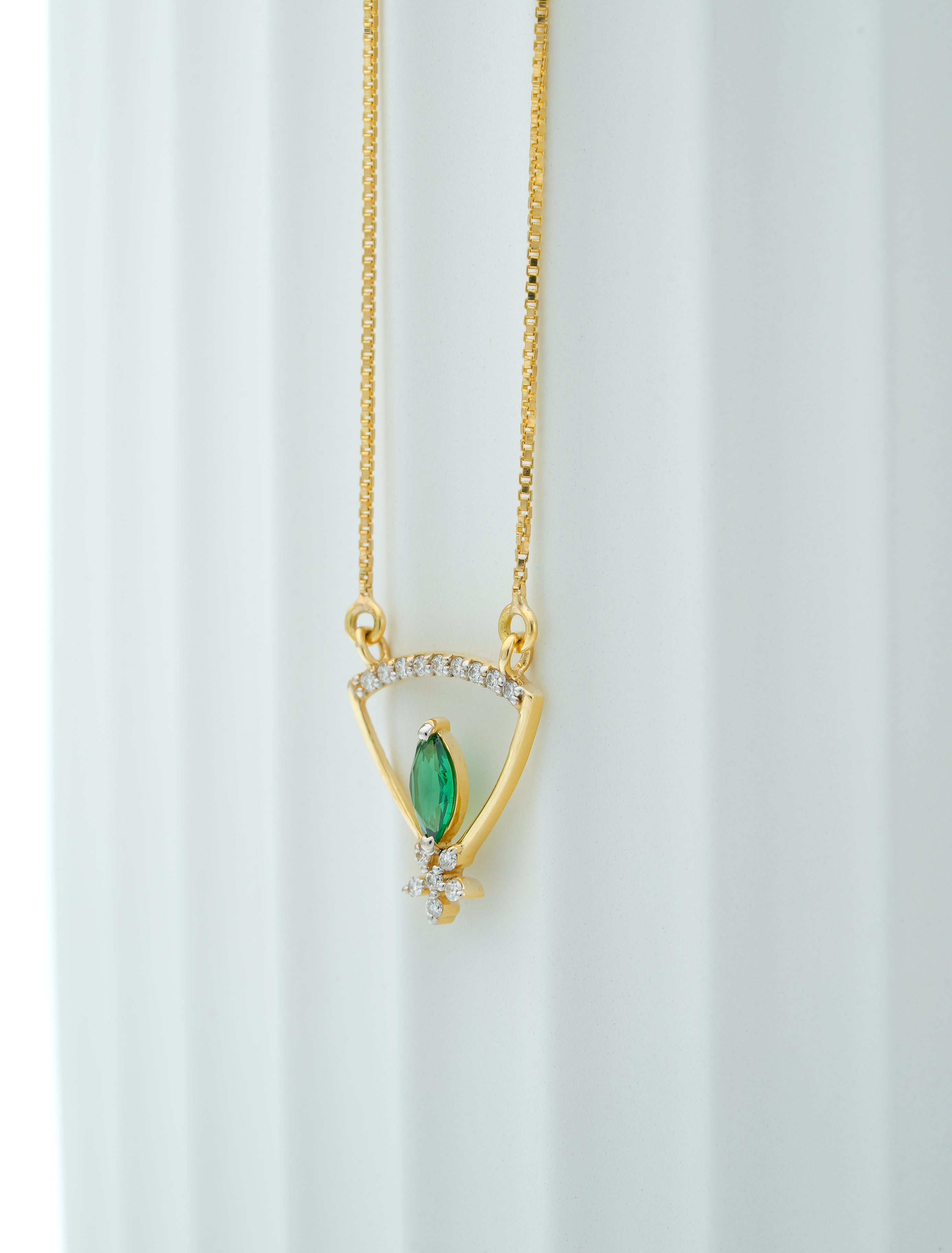 Divine Trinity Drop Pendant -CPDH56