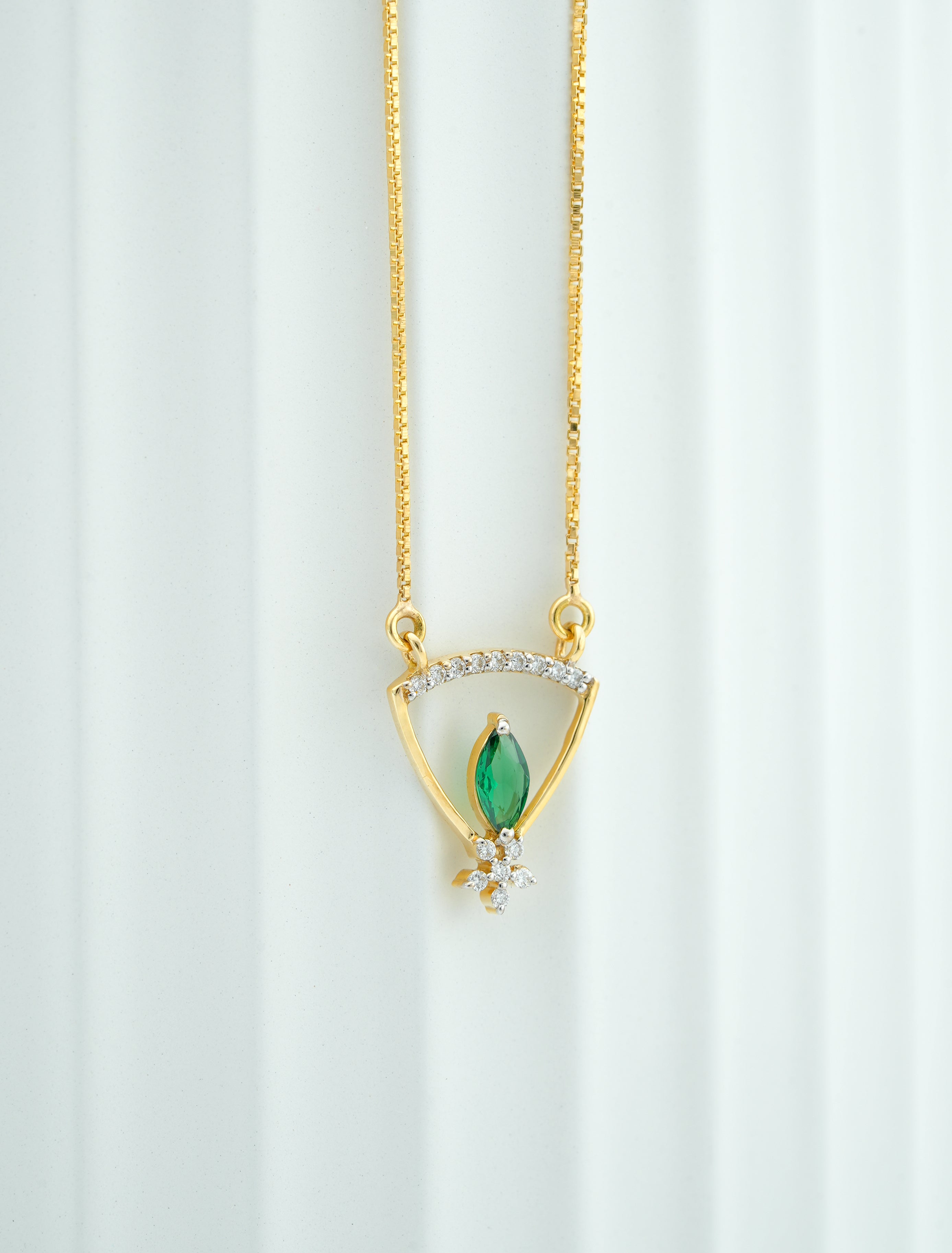 Divine Trinity Drop Pendant -CPDH56