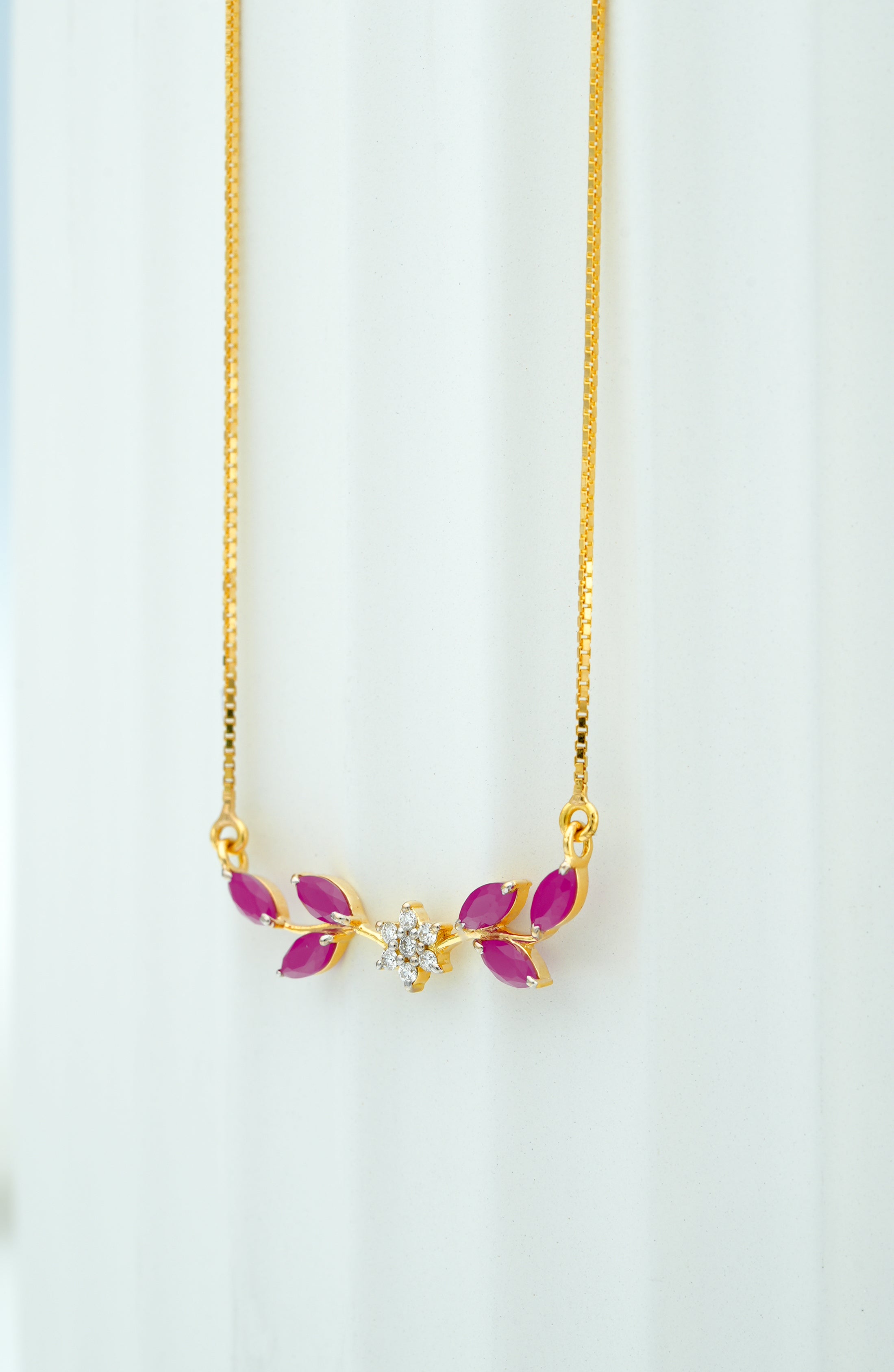 CRIMSON PETAL HARMONY PENDANT - CPDH  75