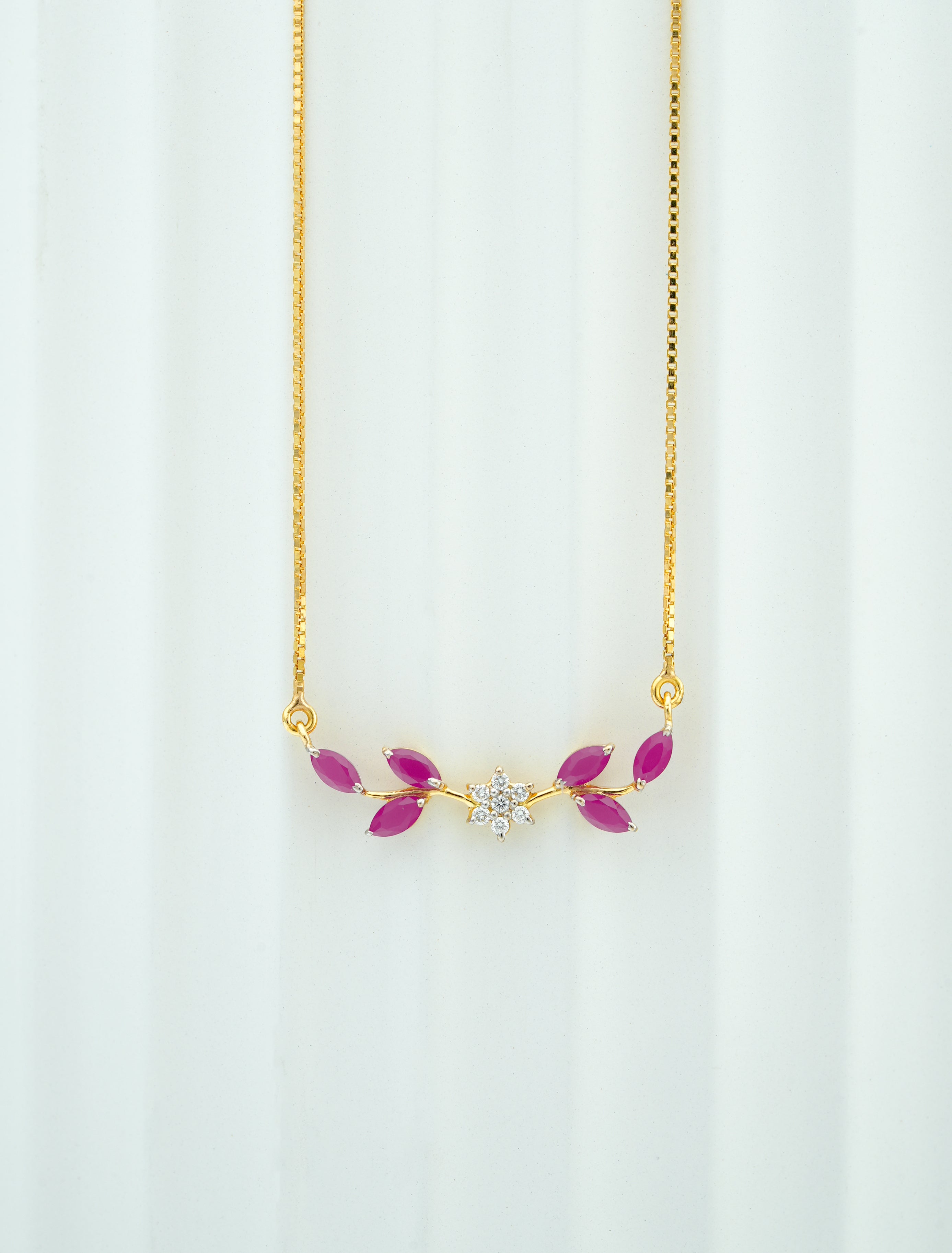 CRIMSON PETAL HARMONY PENDANT - CPDH  75