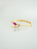 ELEGANT EMBER  RING  - CRG 50