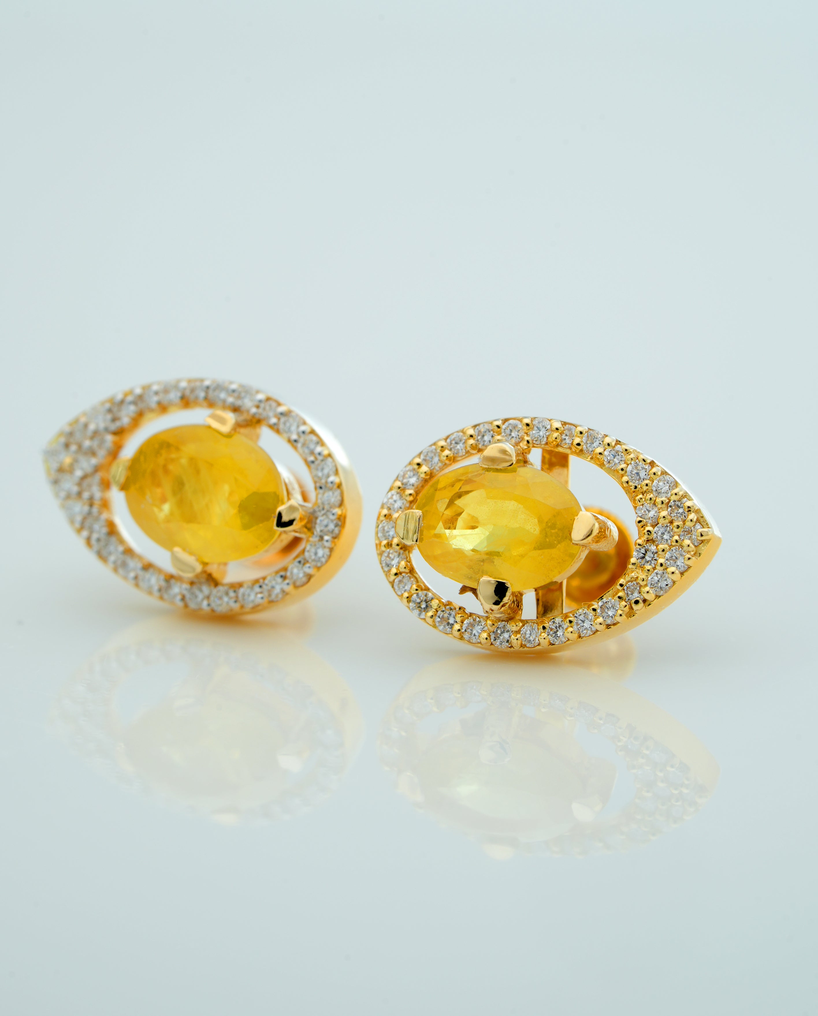 Solaris Glow Earrings  -  CSTD 102