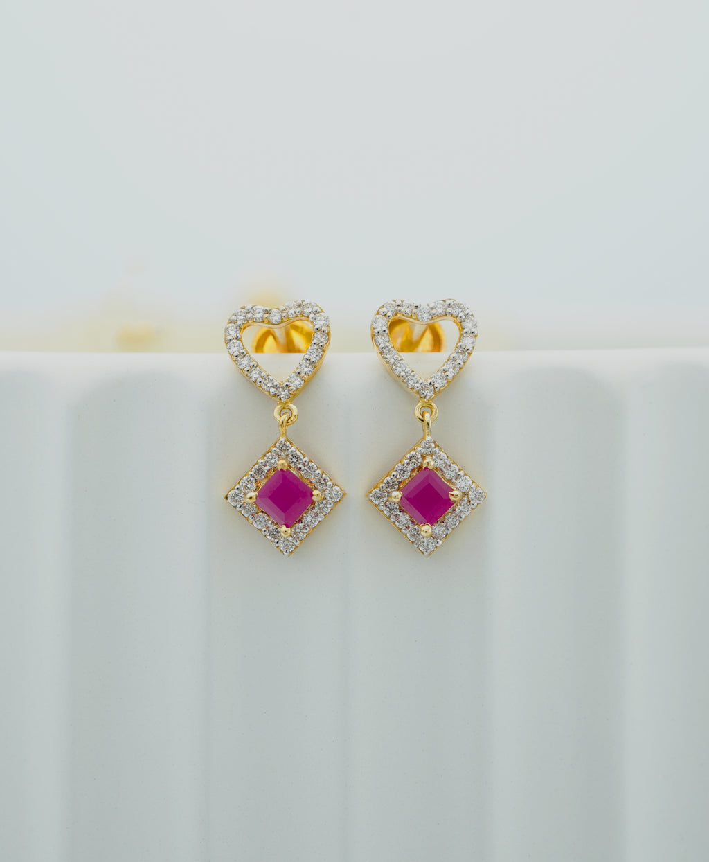 Ruby Enchantment Studs - CSTD 96