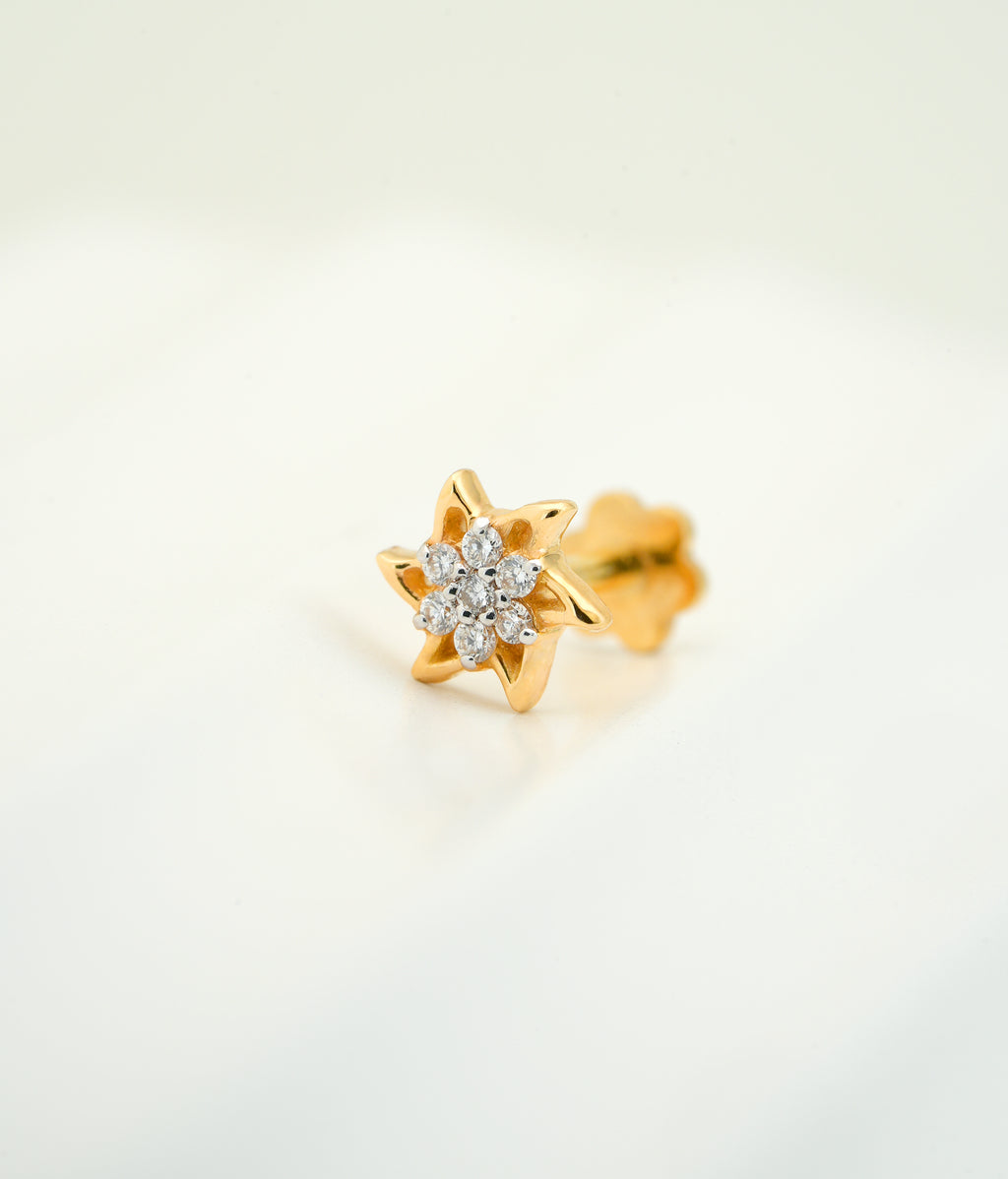 STARLIGHT BLOOM DIAMOND  NOSEPIN - NPD 132