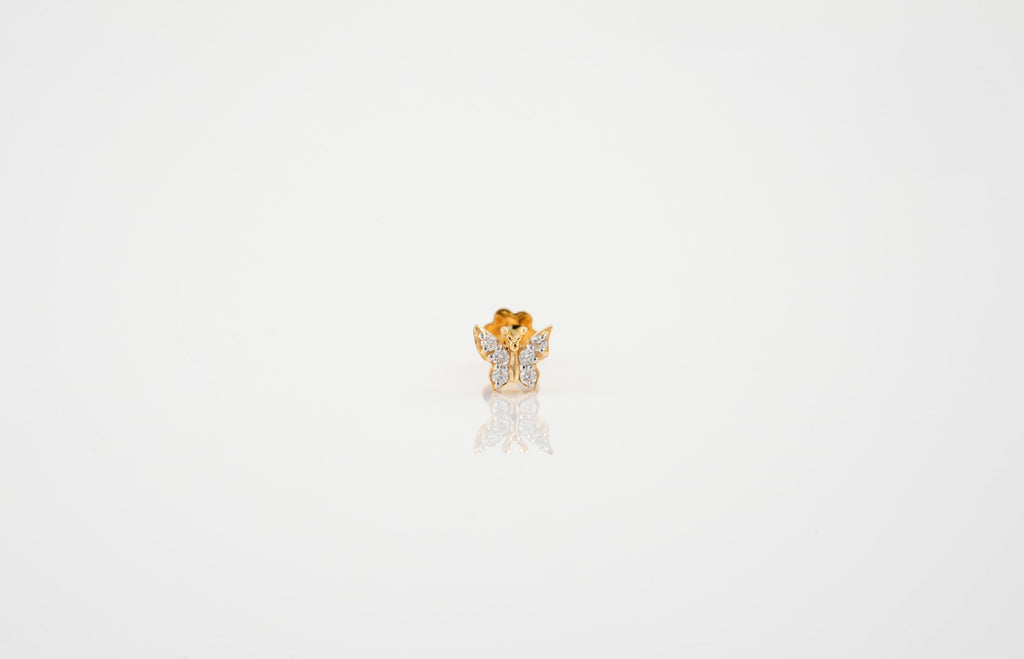 Flutter Spark Diamond Nose Pin -NPD399