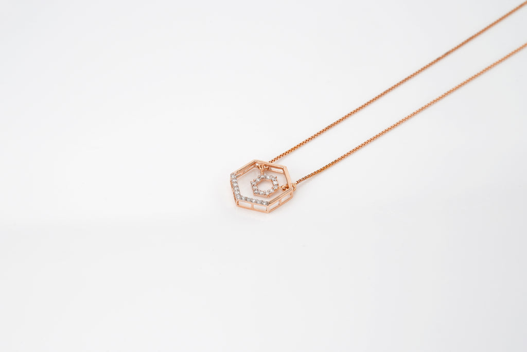 HEXA GRACE DIAMOND PENDANT - PDH27A