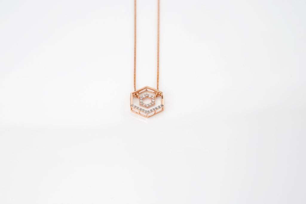 HEXA GRACE DIAMOND PENDANT - PDH27A