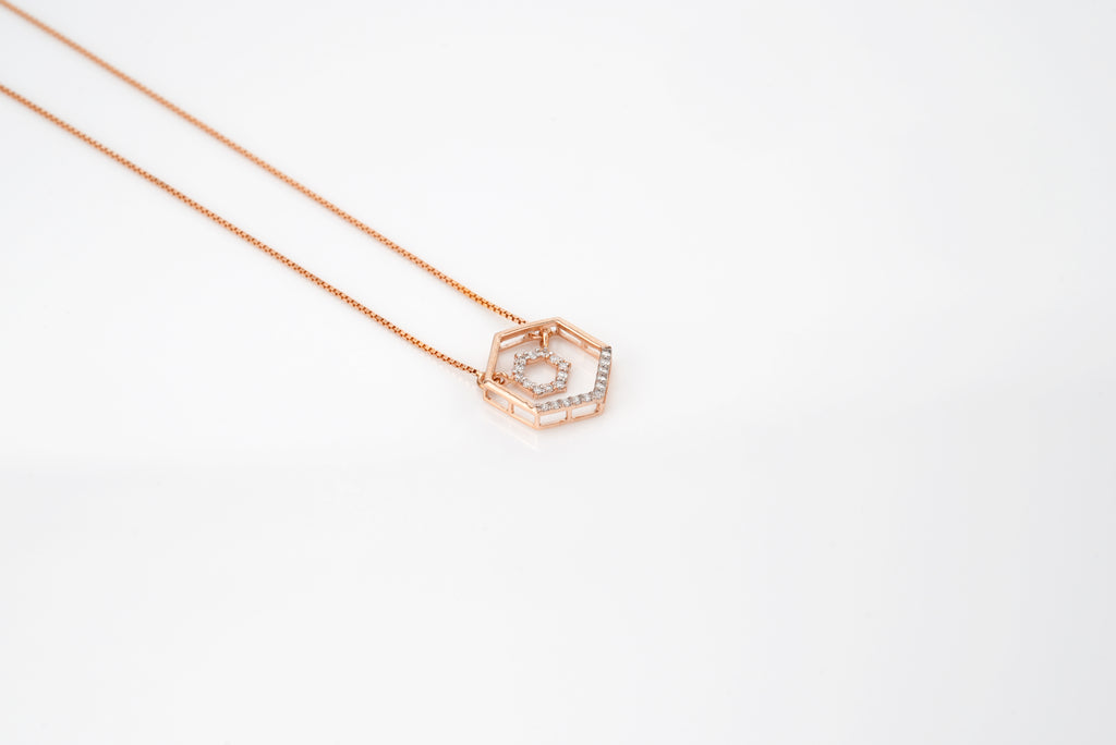 HEXA GRACE DIAMOND PENDANT - PDH27A