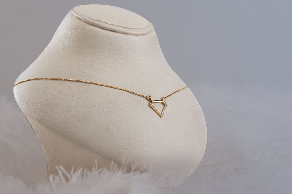 Gilded Prism Pendant - PND