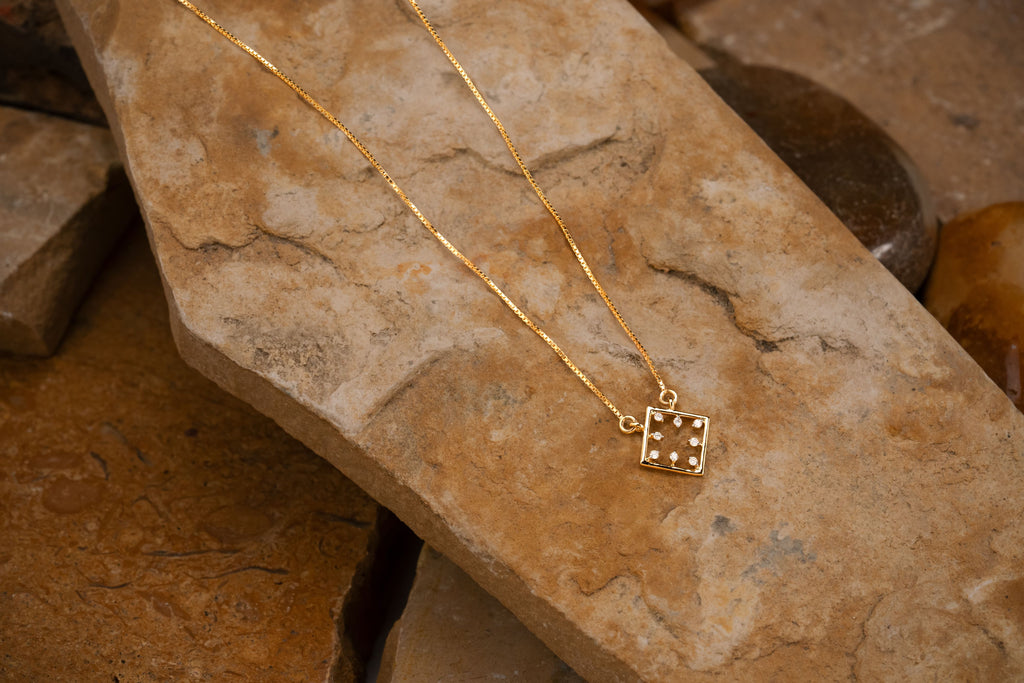 Gold Charm Necklace  - PND