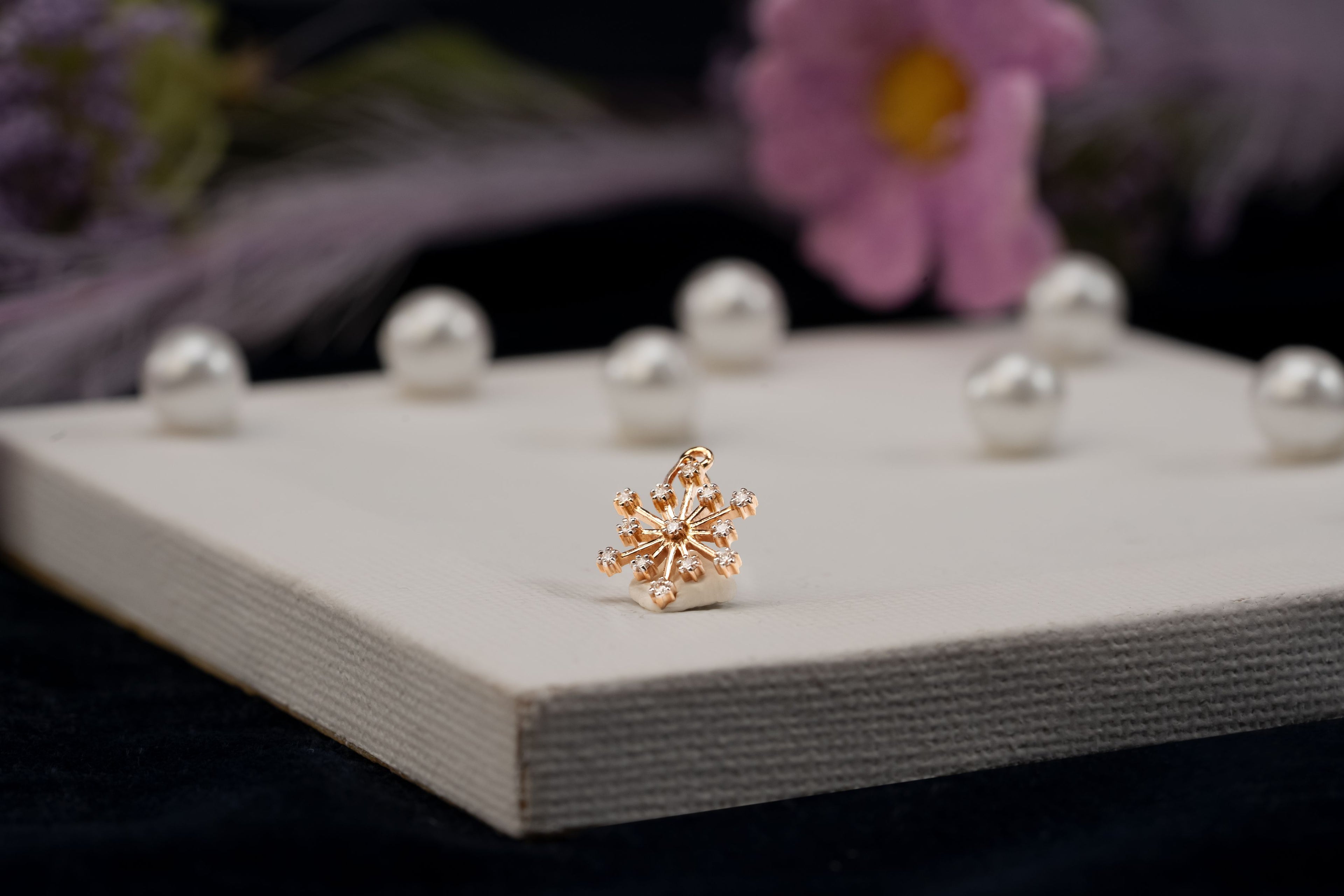 Elegant Snowflake Pendant  - PND