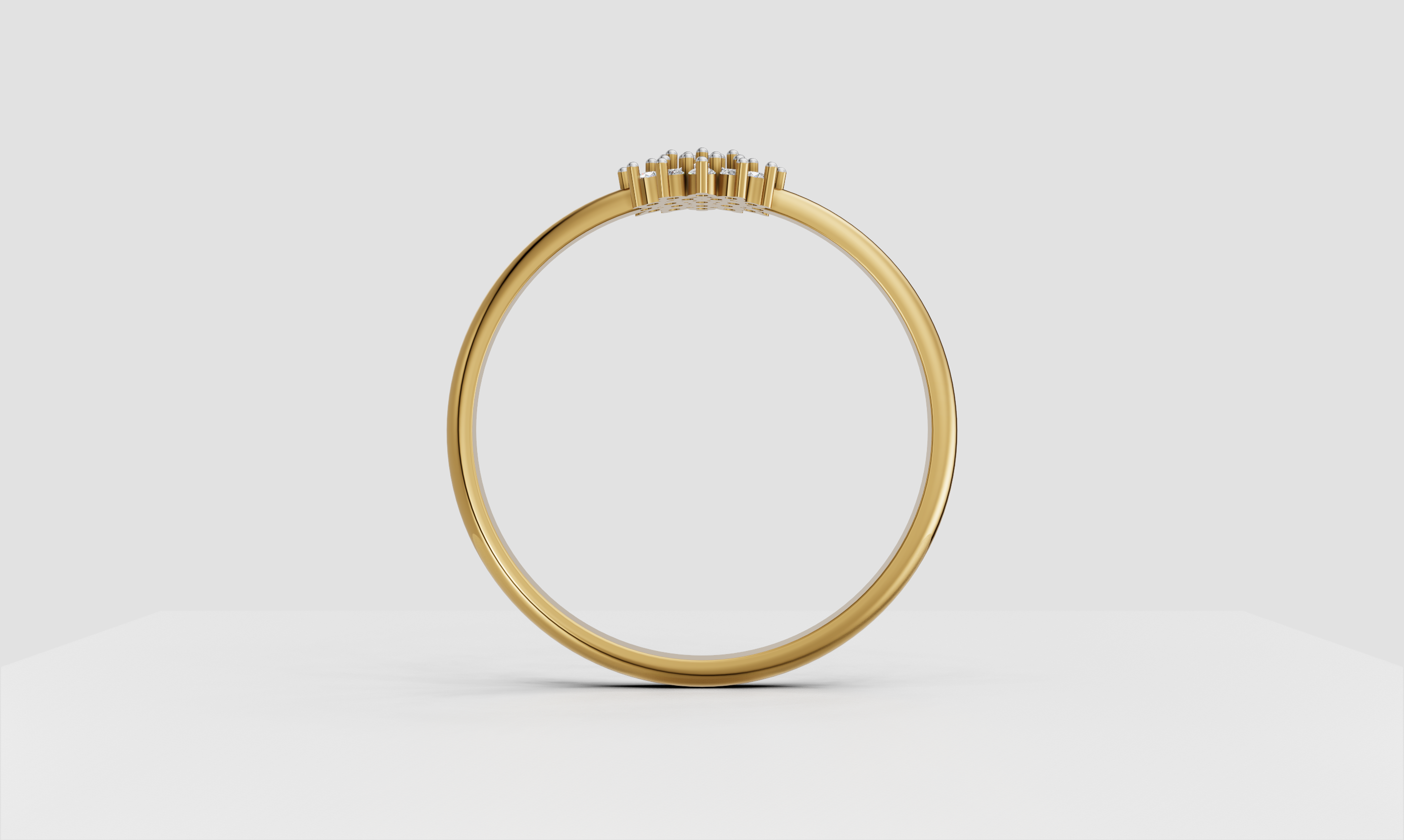 Floral Majesty Diamond Ring - RGD102