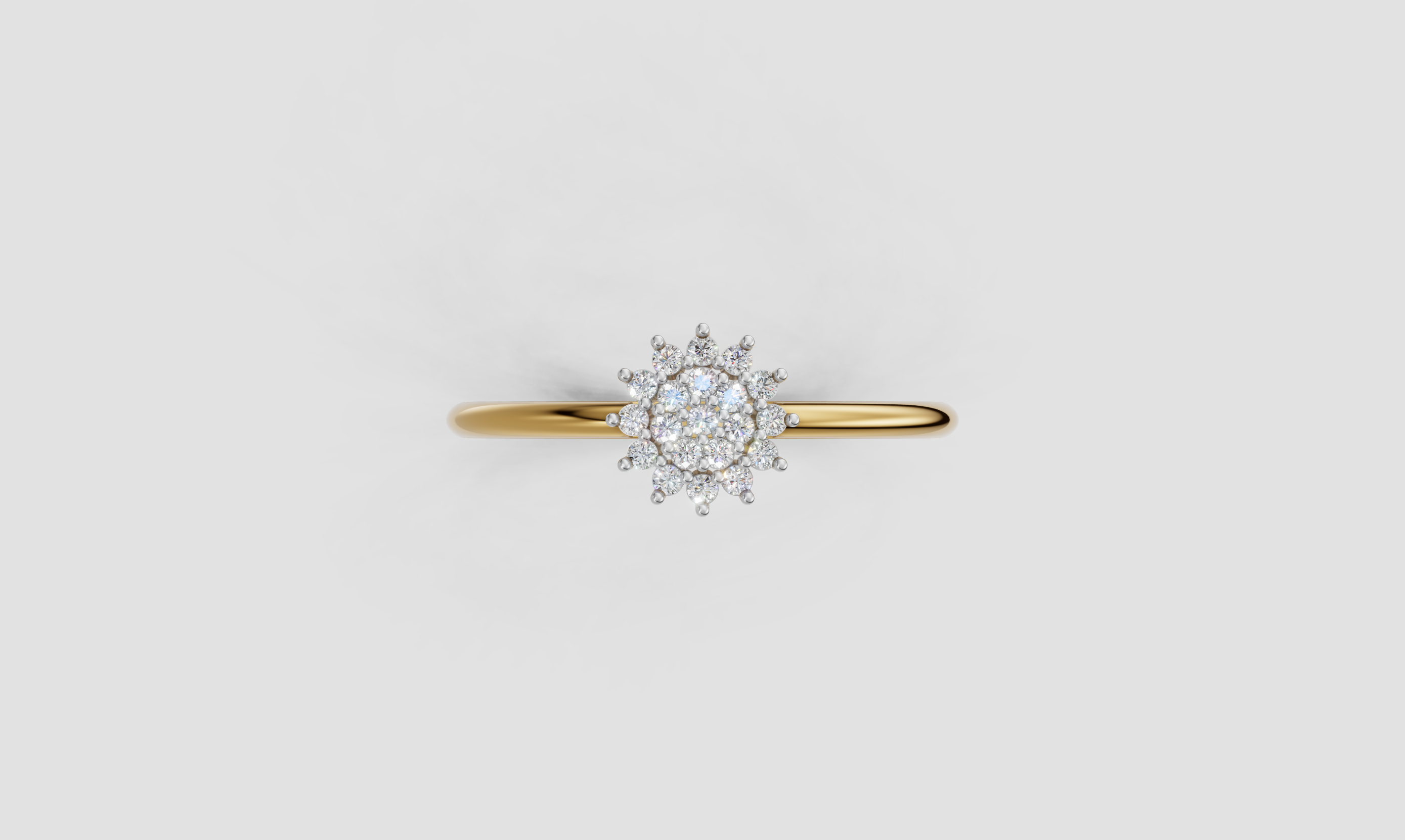 Floral Majesty Diamond Ring - RGD102