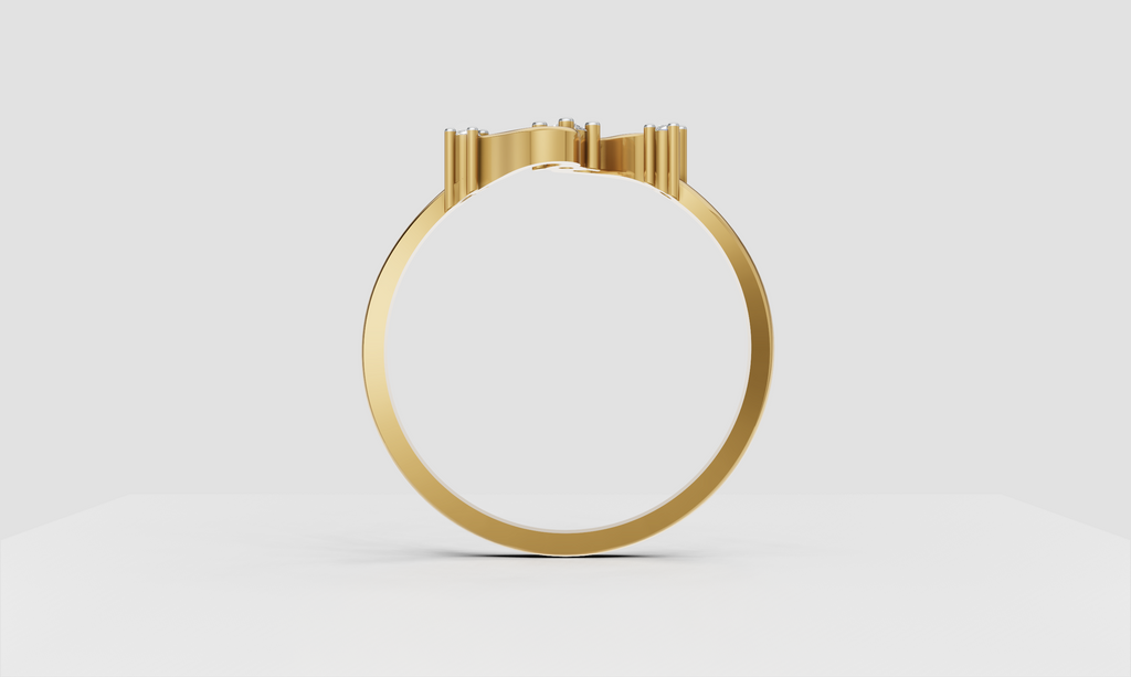 Celestial Wave Diamond Ring - RGD 13