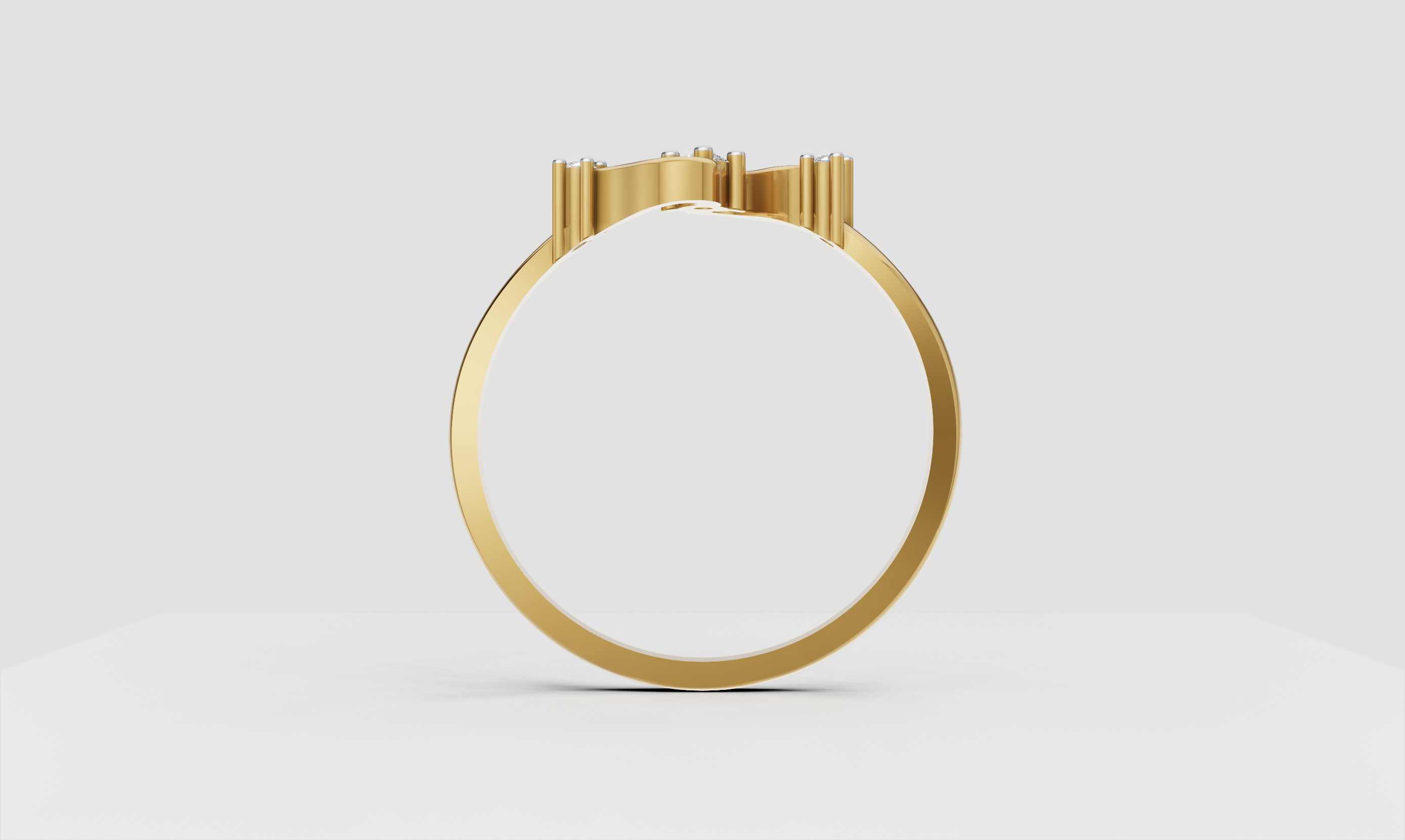 Celestial Wave Diamond Ring - RGD 13