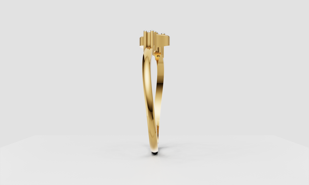 Celestial Wave Diamond Ring - RGD 13