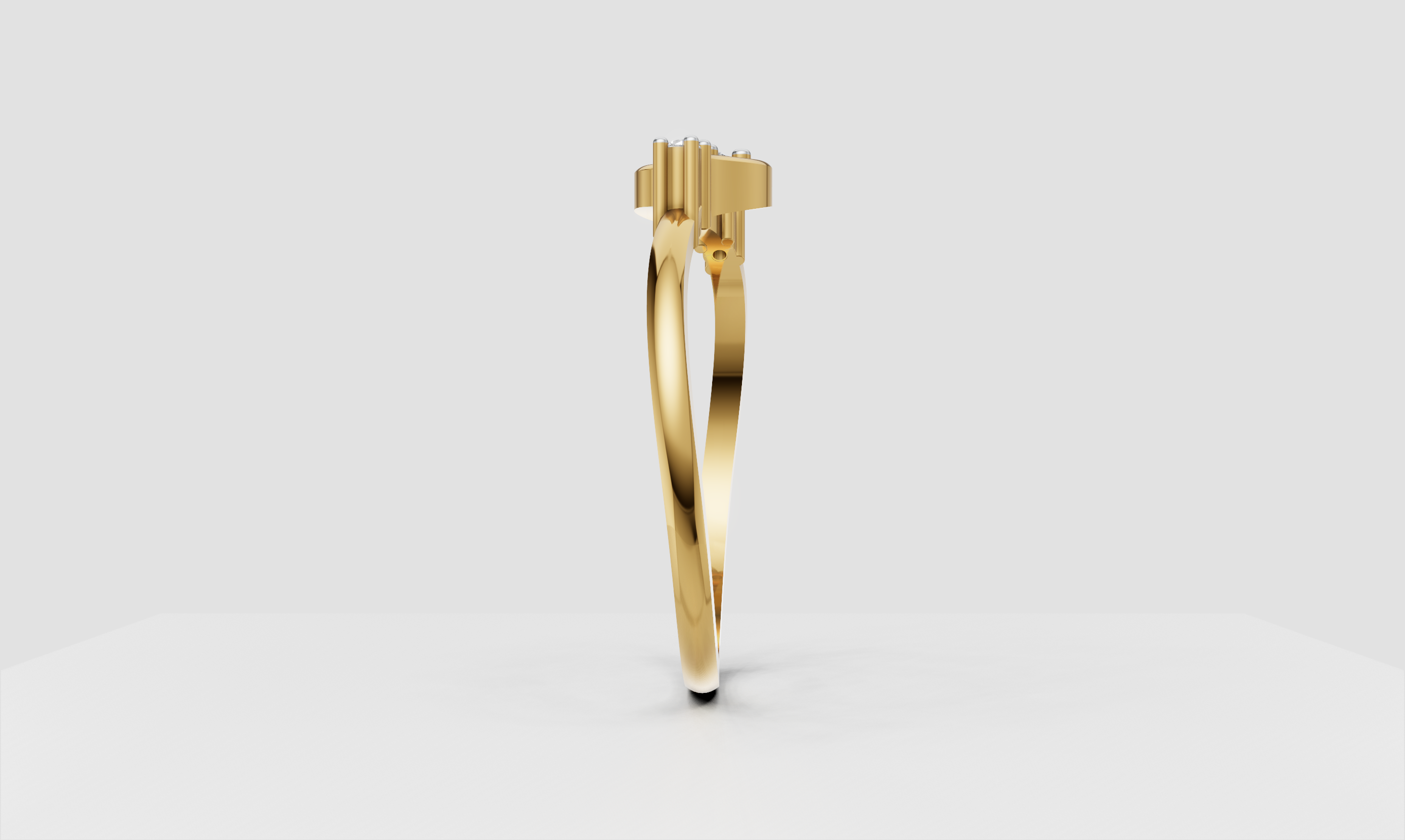 Celestial Wave Diamond Ring - RGD 13