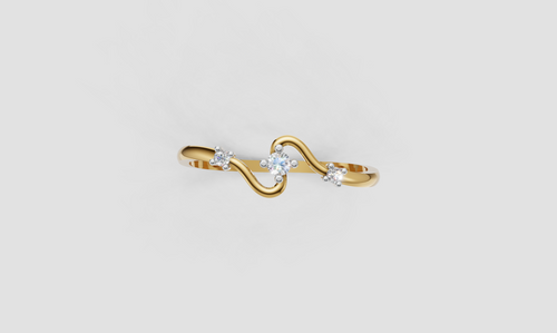 Celestial Wave Diamond Ring - RGD 13