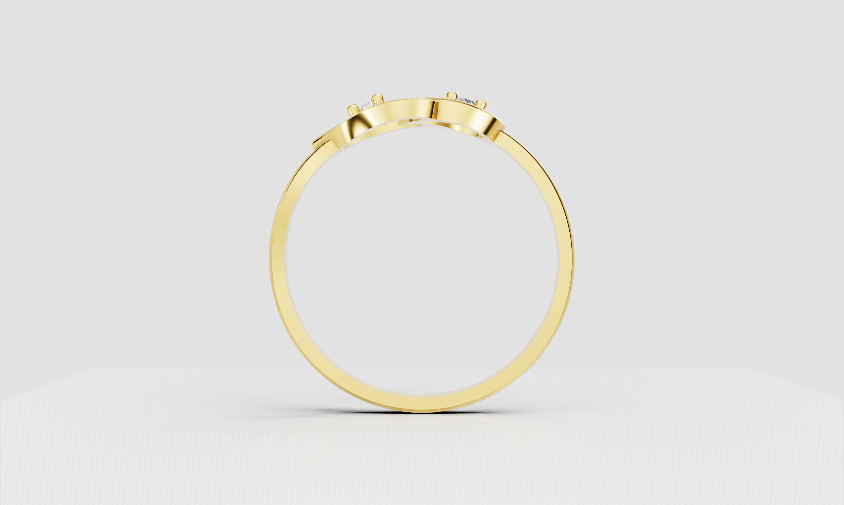 Heart Harmony Diamond Ring - RGD9