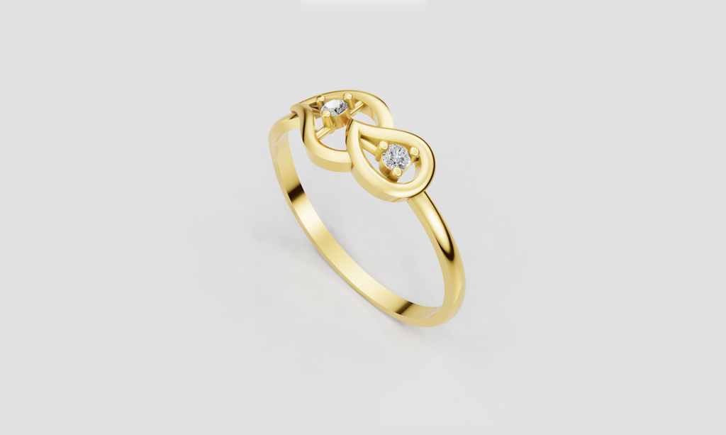 Heart Harmony Diamond Ring - RGD9