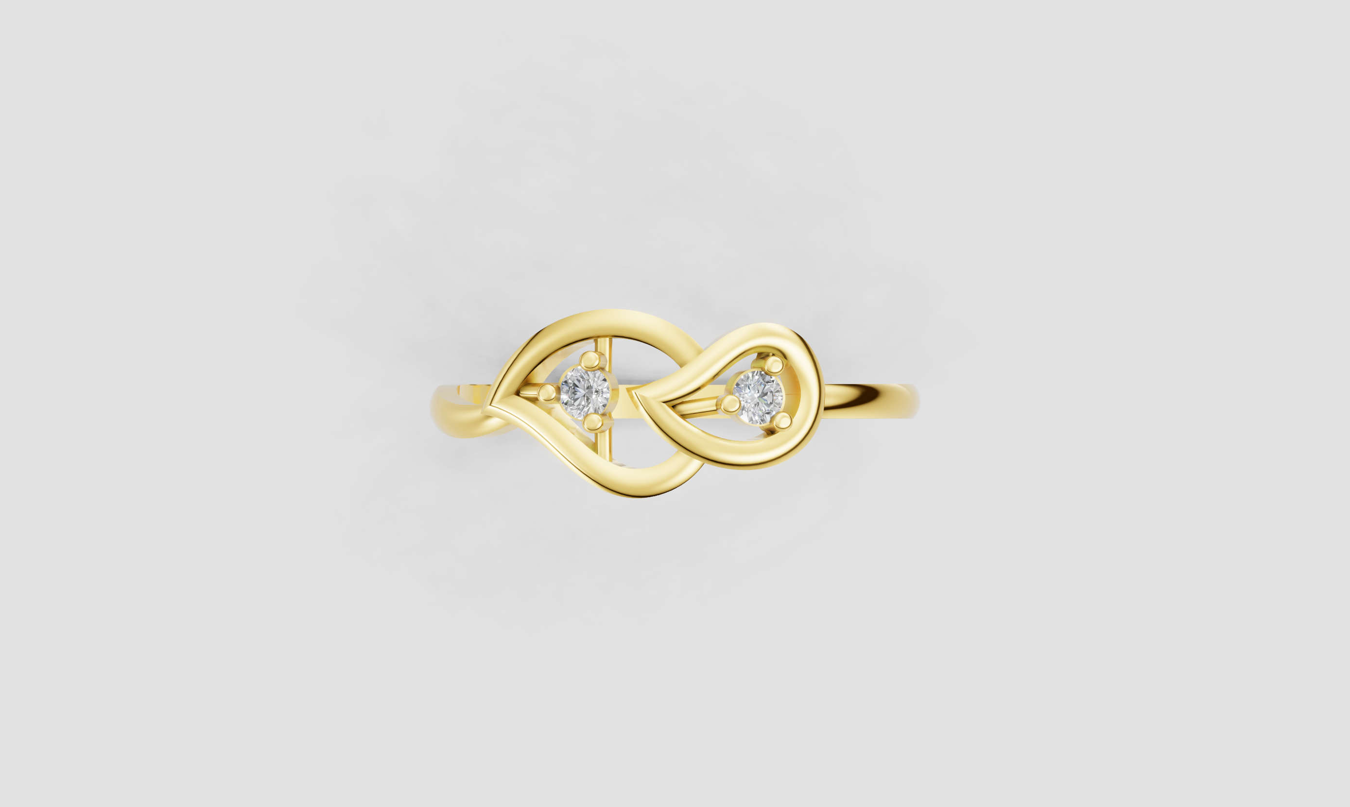 Heart Harmony Diamond Ring - RGD9