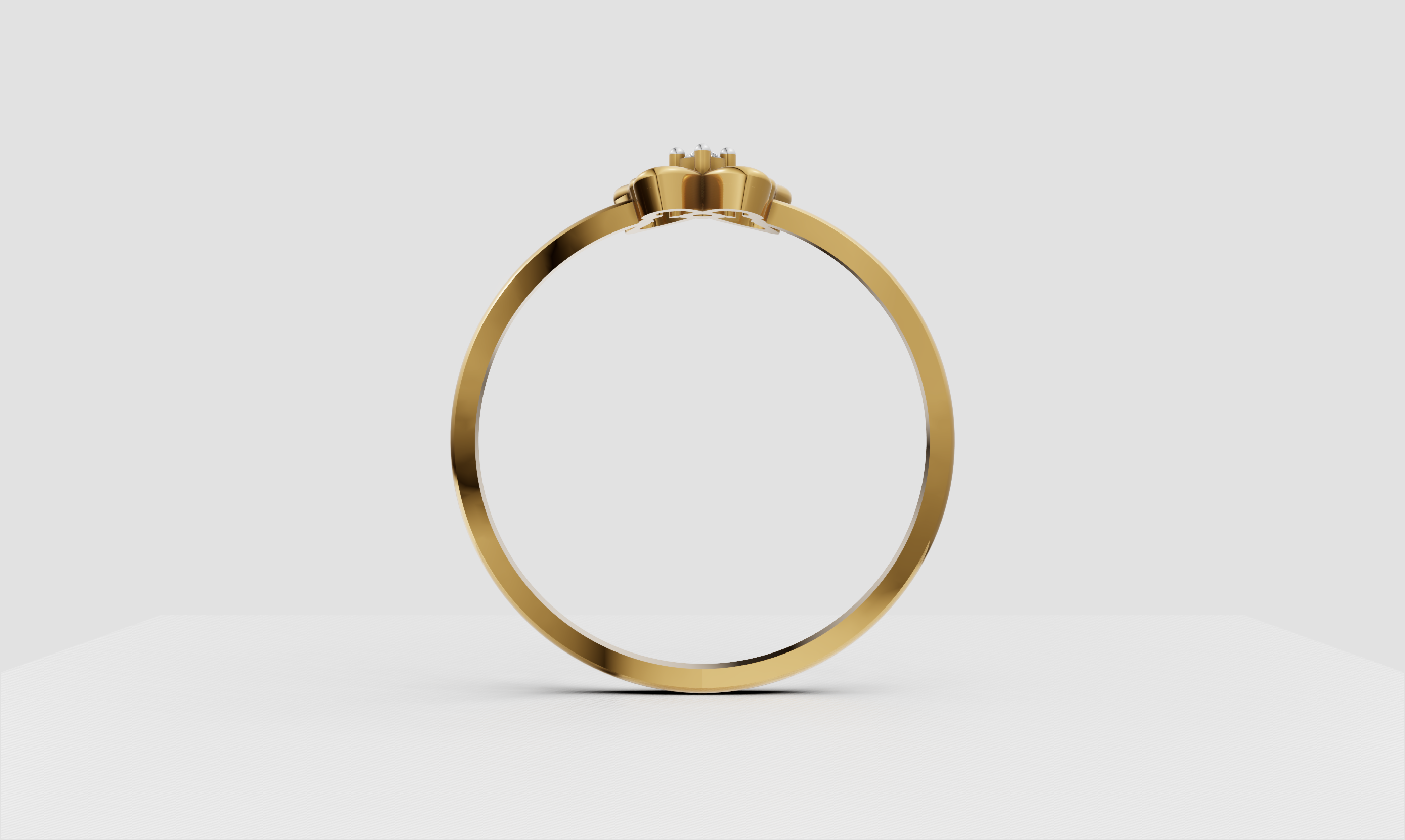 Bloom Grace Solitaire Ring  - RGD165