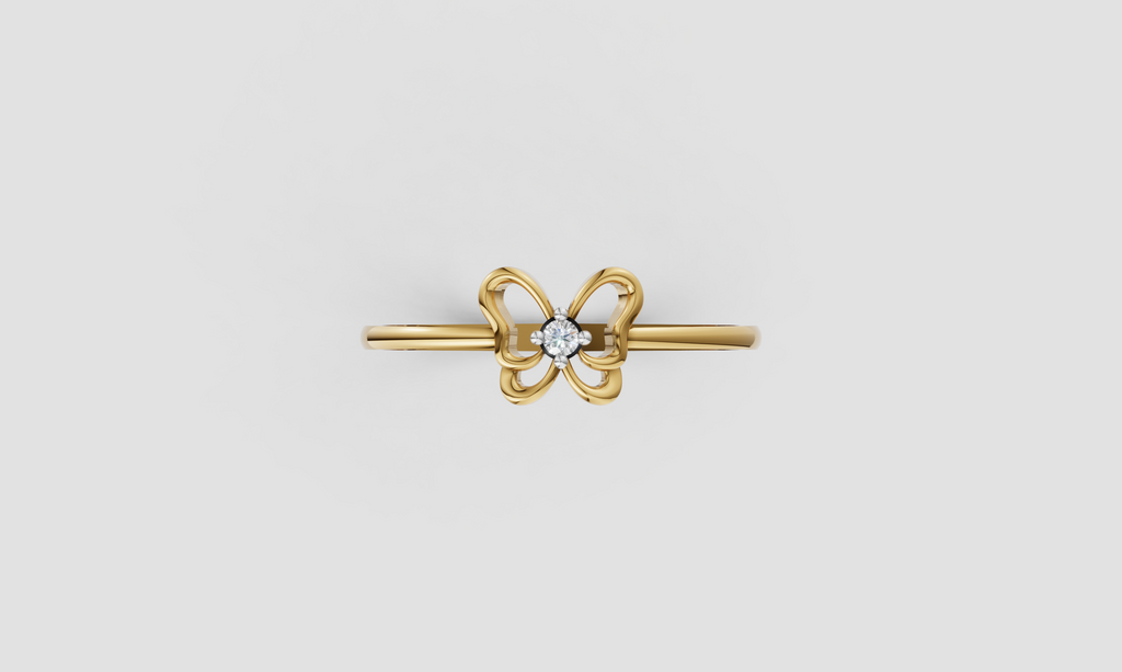 Bloom Grace Solitaire Ring  - RGD165