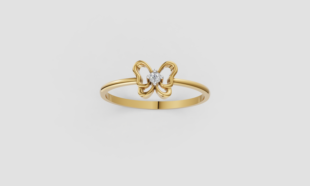 Bloom Grace Solitaire Ring  - RGD165
