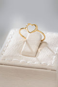 Elegant Heart  Ring  - RGD