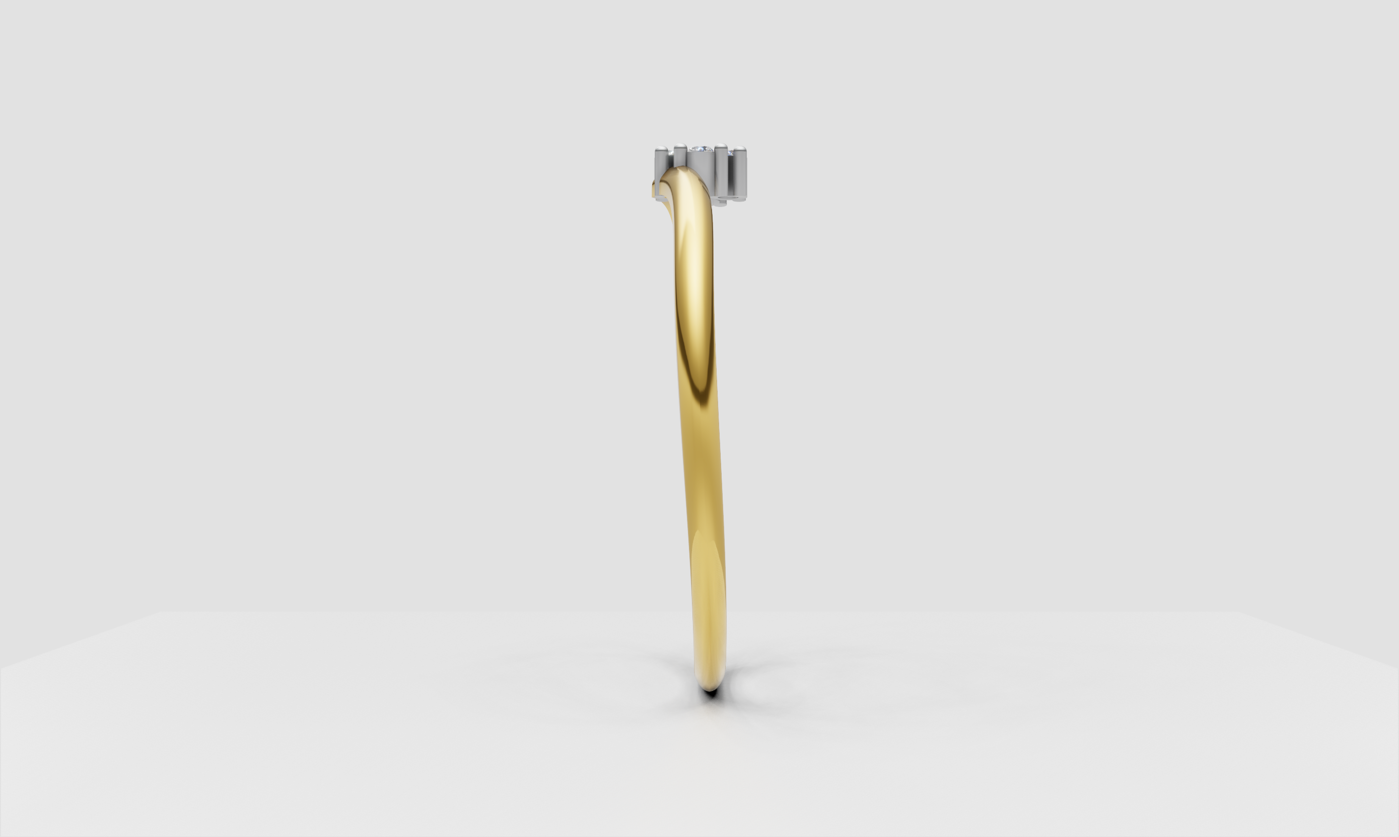 Floral Glow Diamond Ring  - RGD34