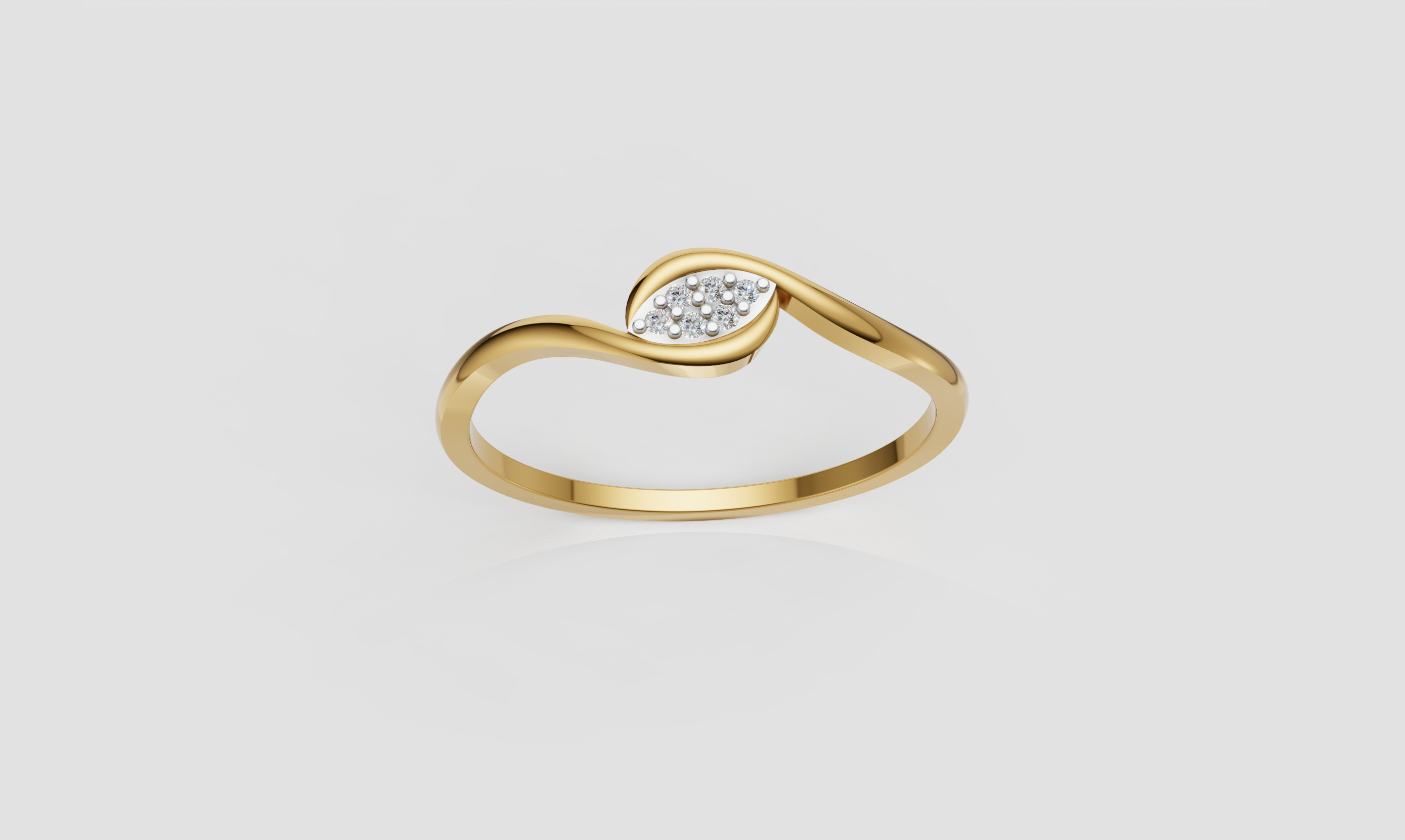 Marquise Bloom Diamond Ring   - RGD3