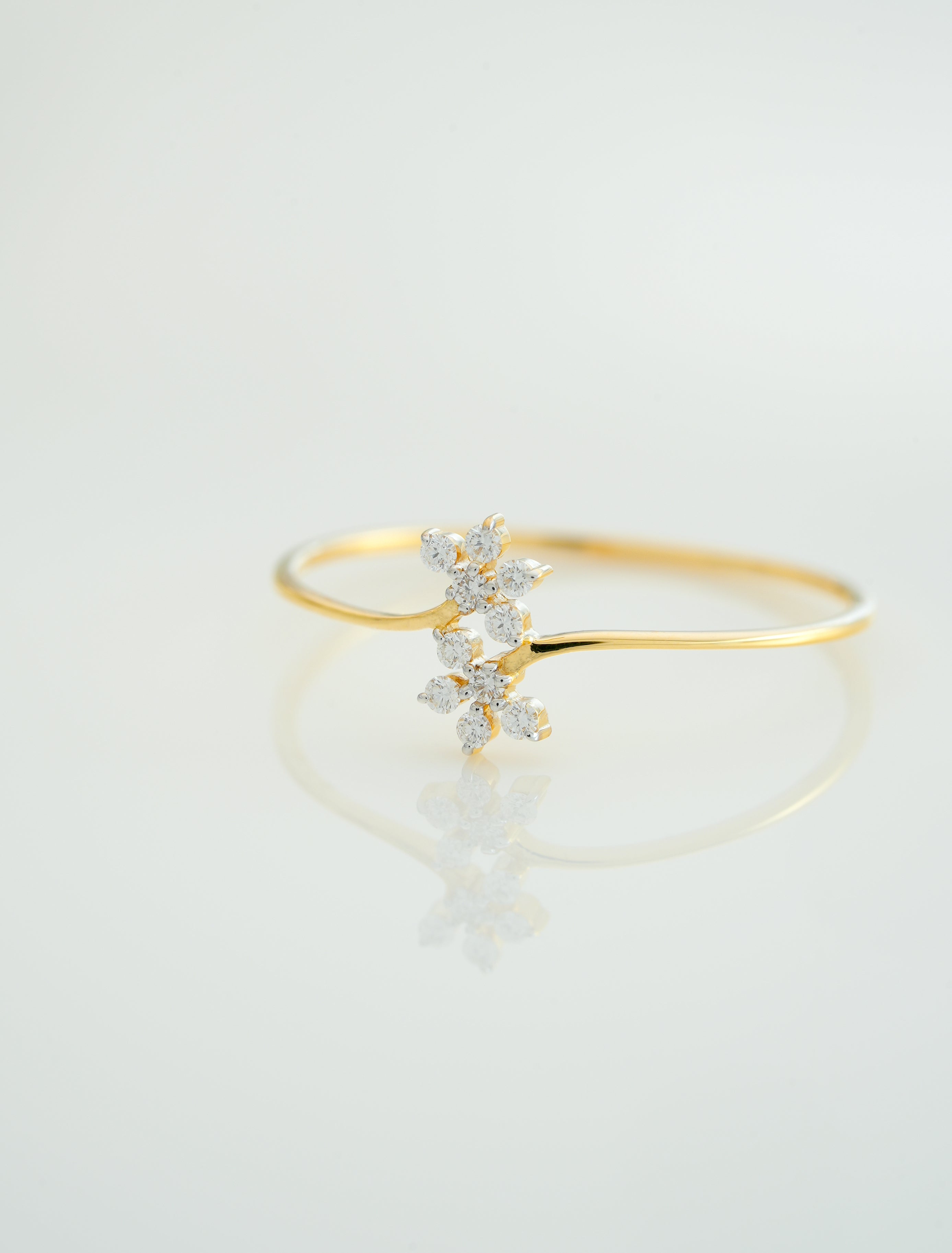 Petal Glow Diamond Ring - RGD592