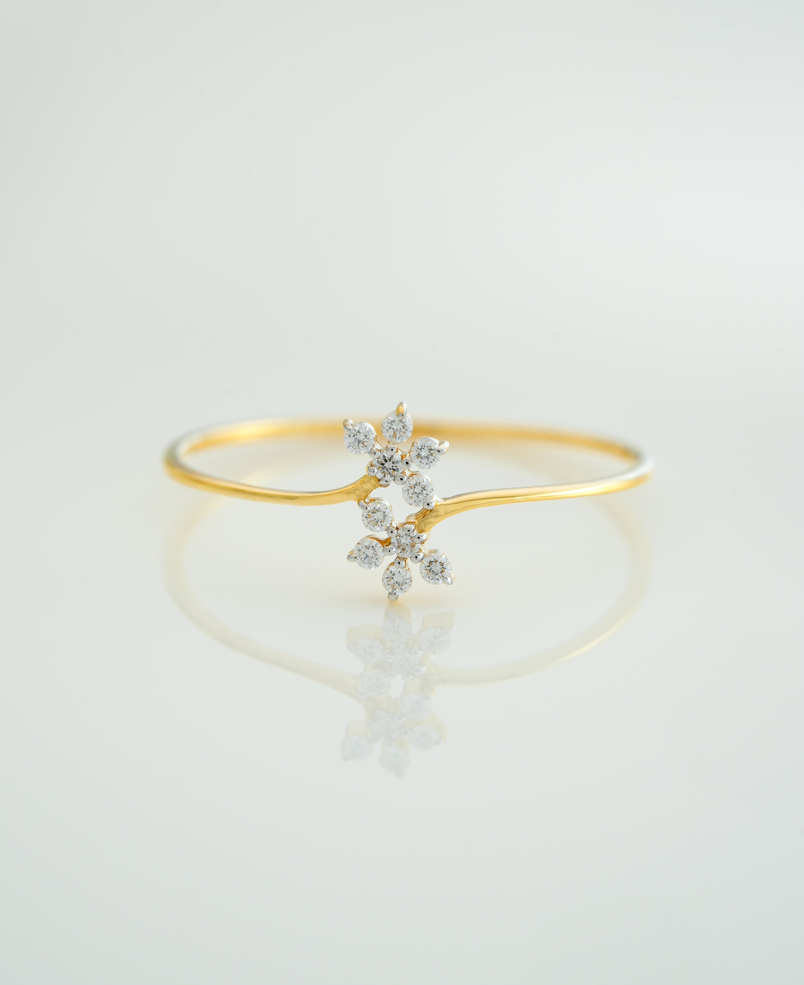 Petal Glow Diamond Ring - RGD592