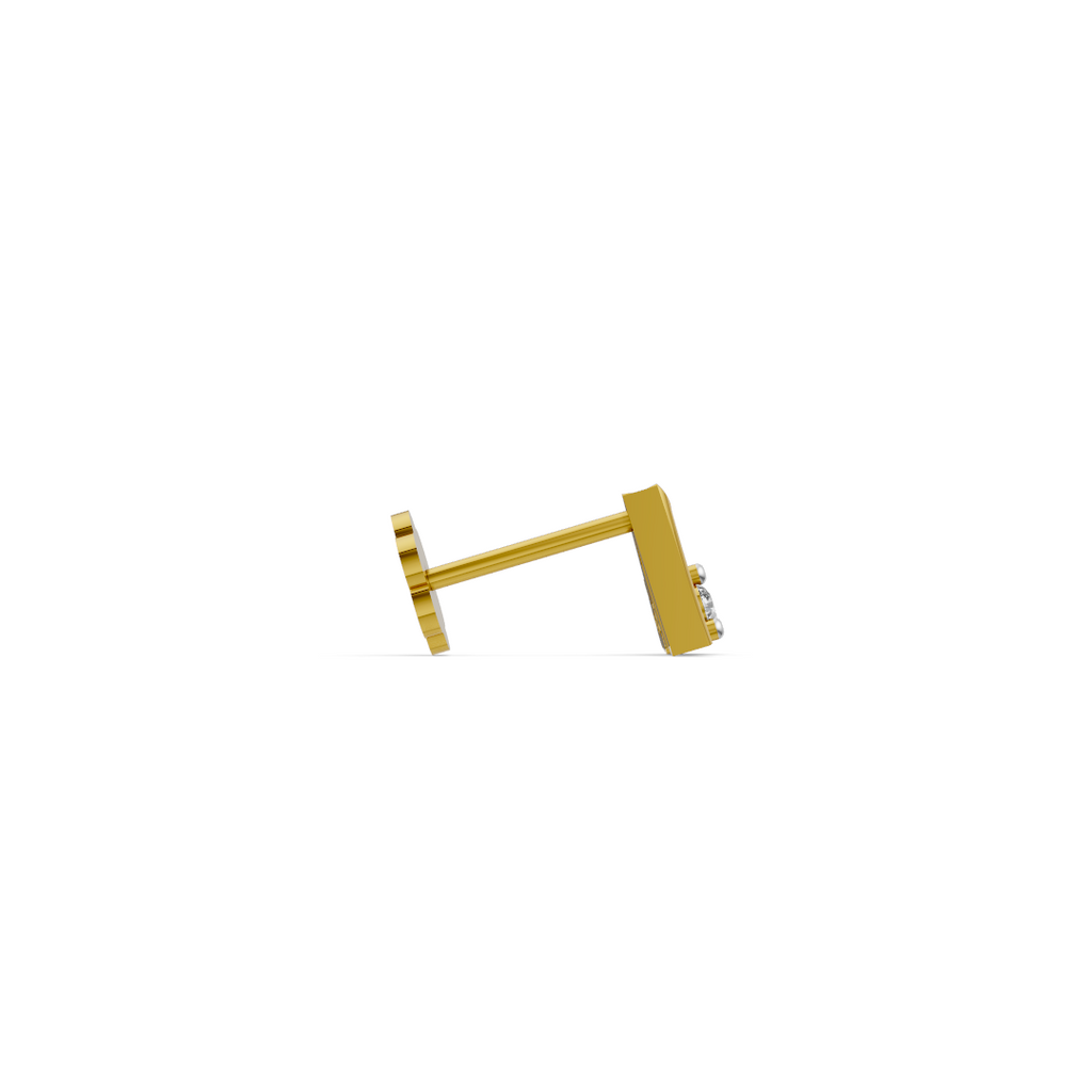 Solitaire Glide Nose Stud  -NPD295