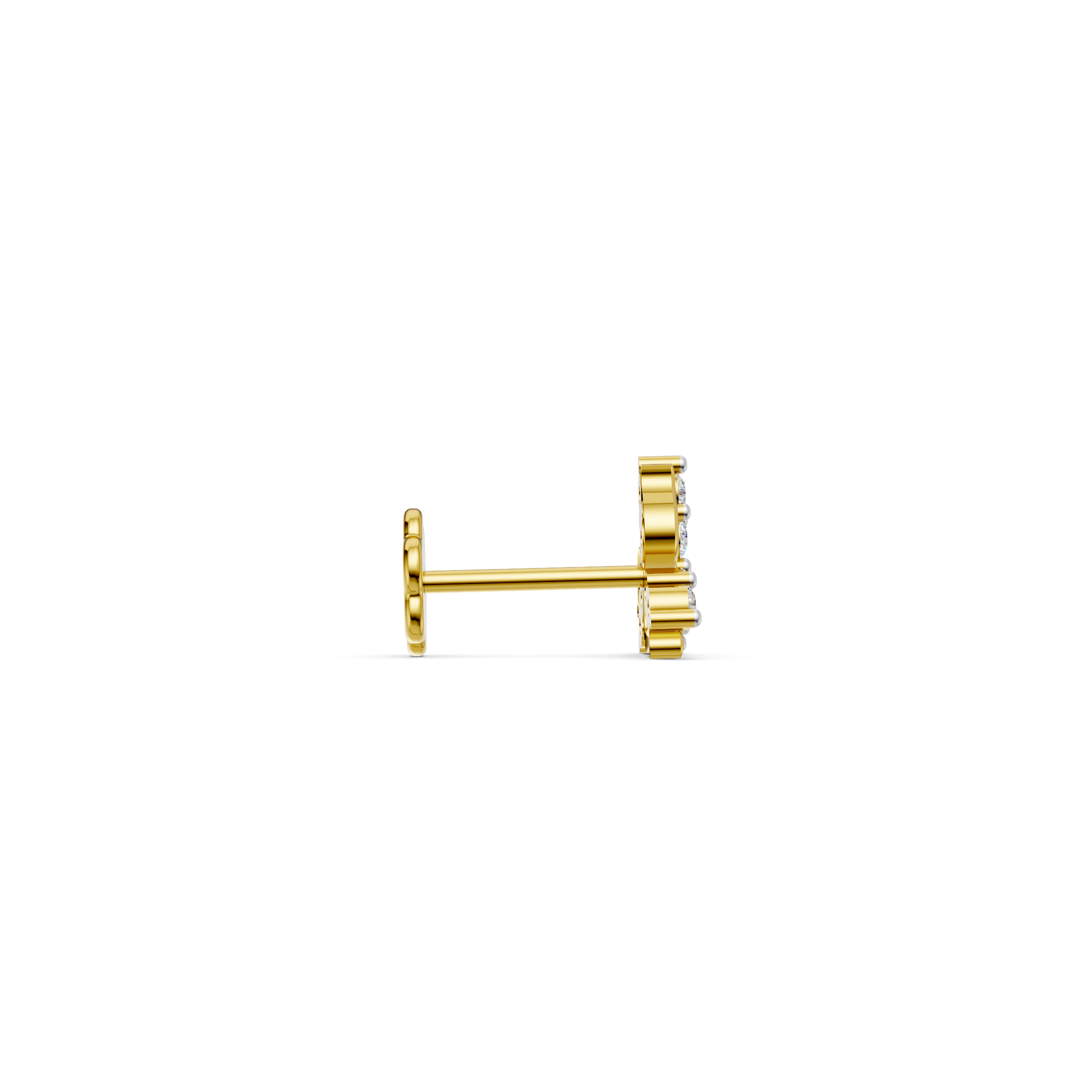 Trinity Bloom Nose Stud  - NPD289
