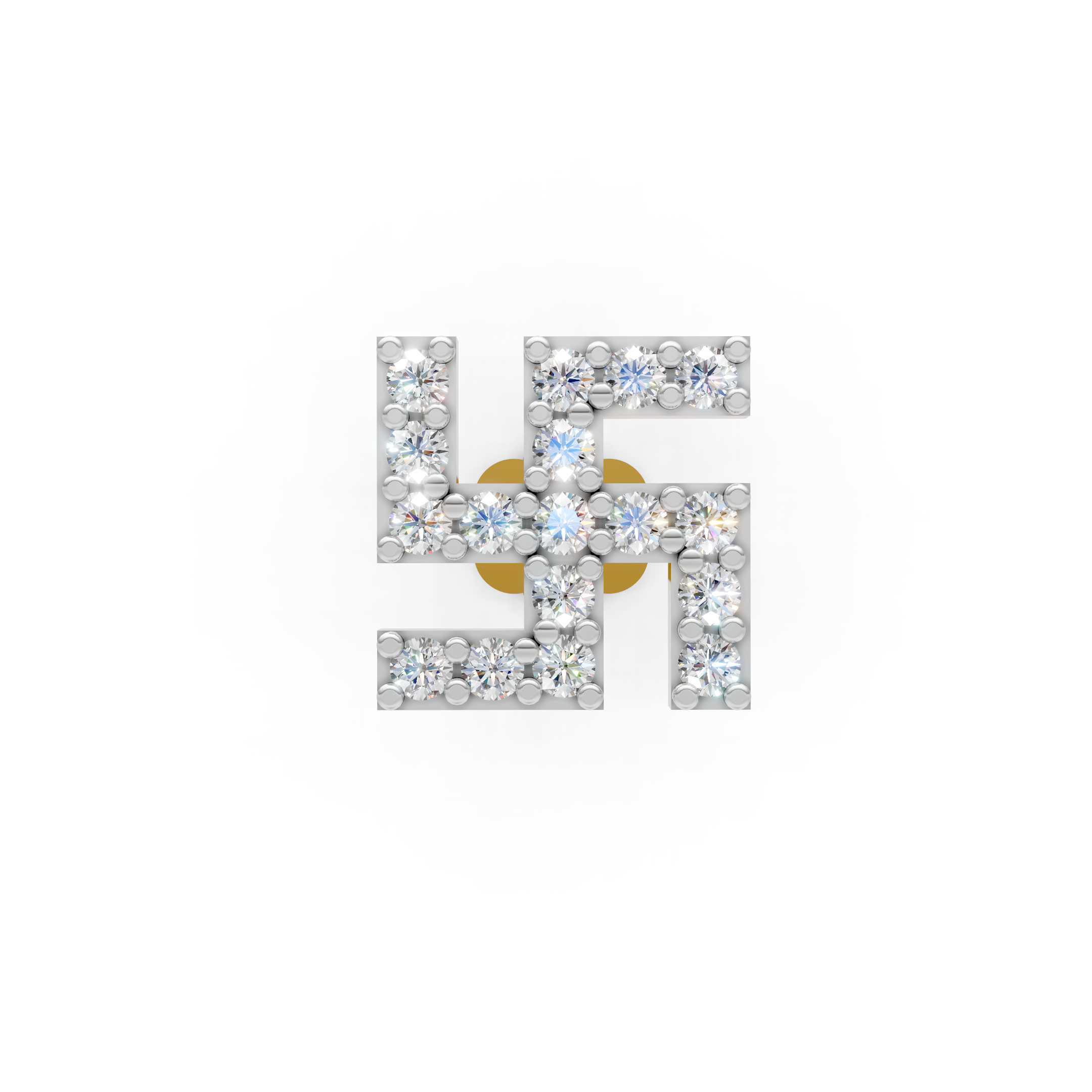 Mangala Jyothi Diamond nose pin - NPD173