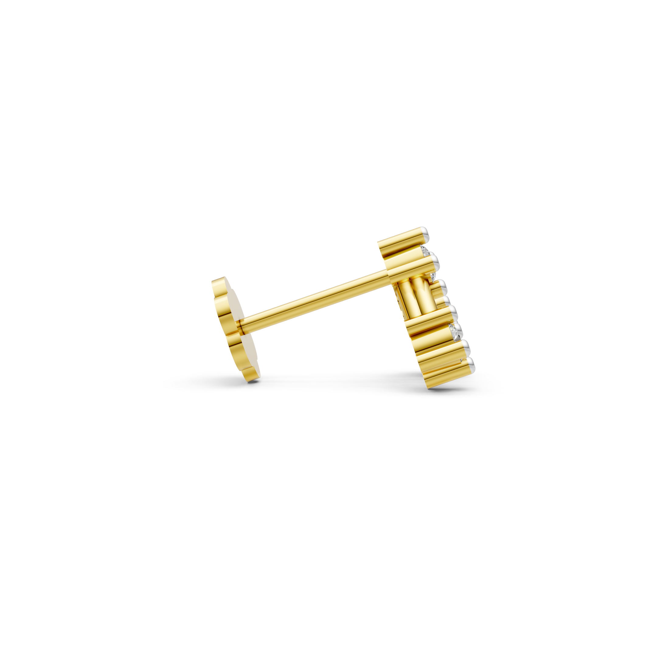 Triangle Radiance  nose pin -NPD179