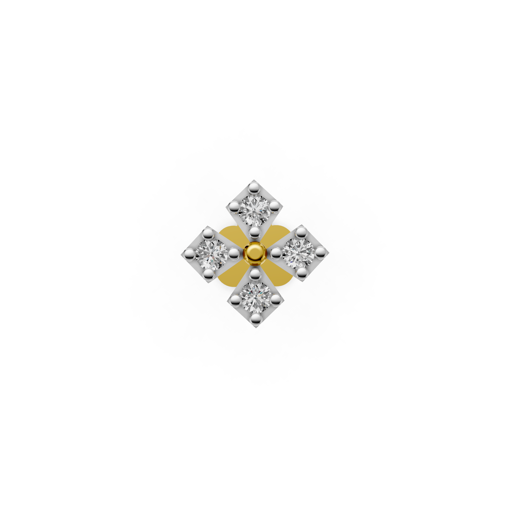 Celestial Compass Stud  - NPD274