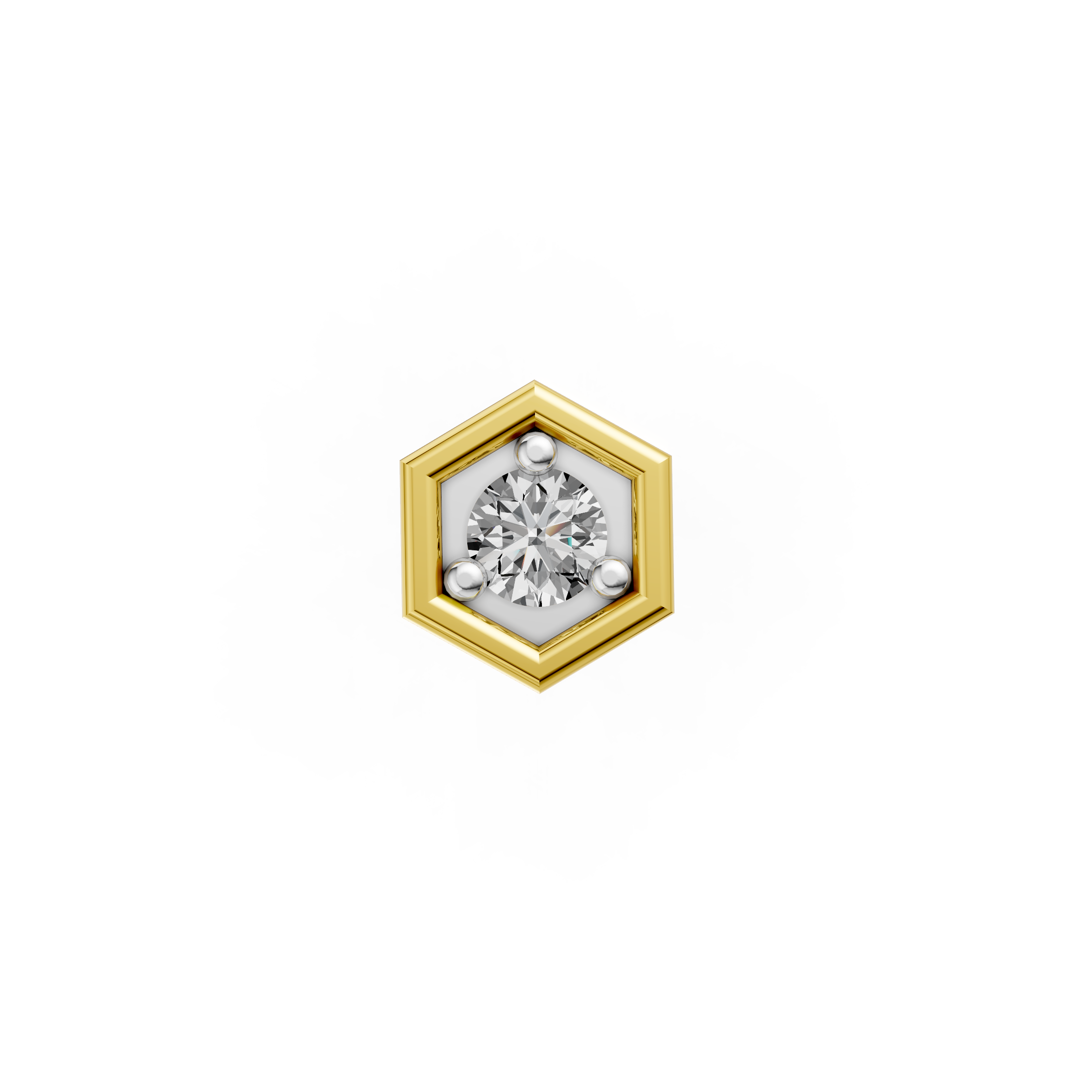 Hexa Divine Nose pin -   NPD245