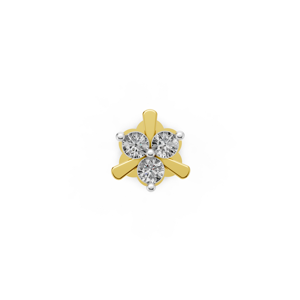 Petaline Glow  Nose Stud -NPD254