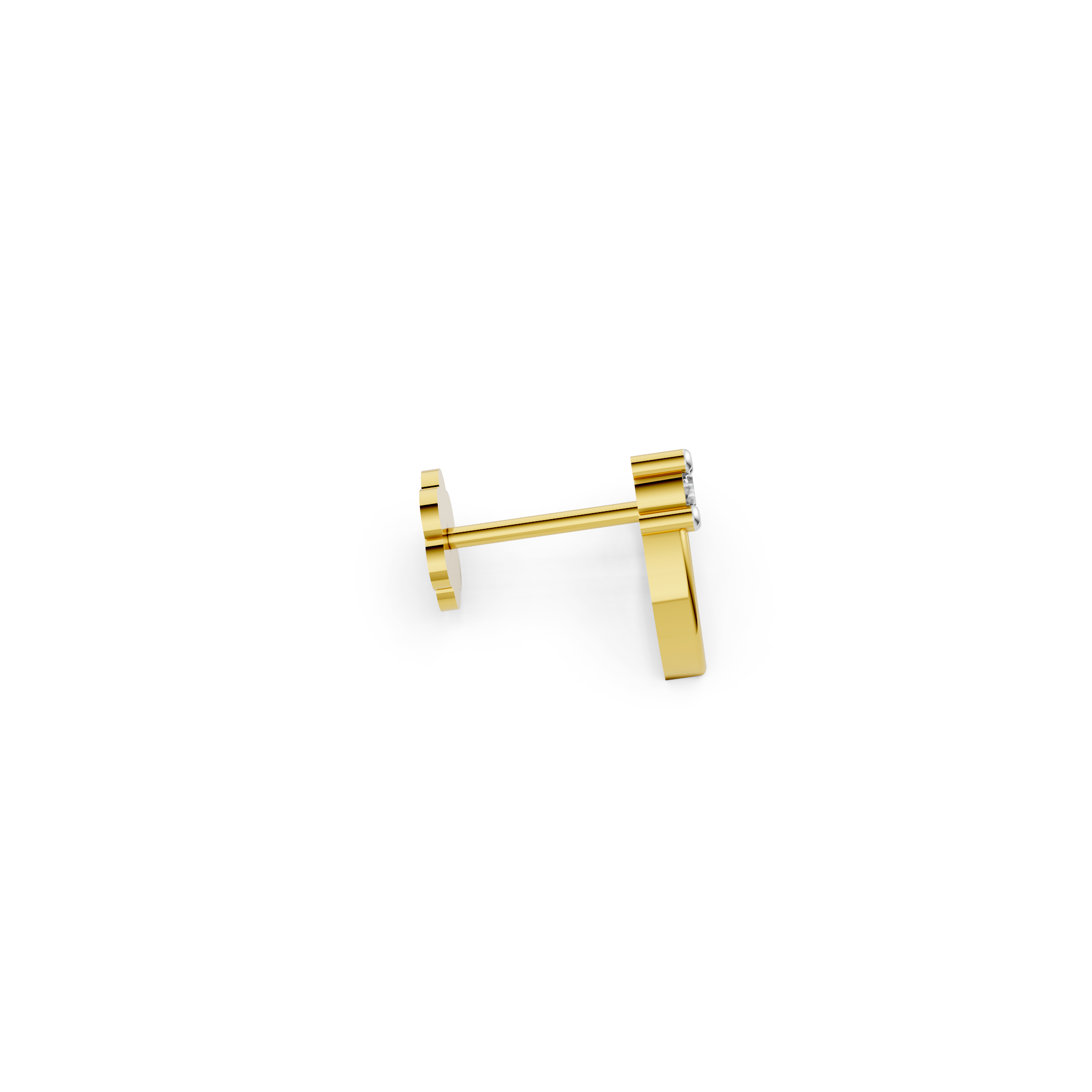 Minimalist Love Blossom  Nose pin  - NPD281