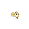 Geometi Diamond Nose Pin  -NPD259