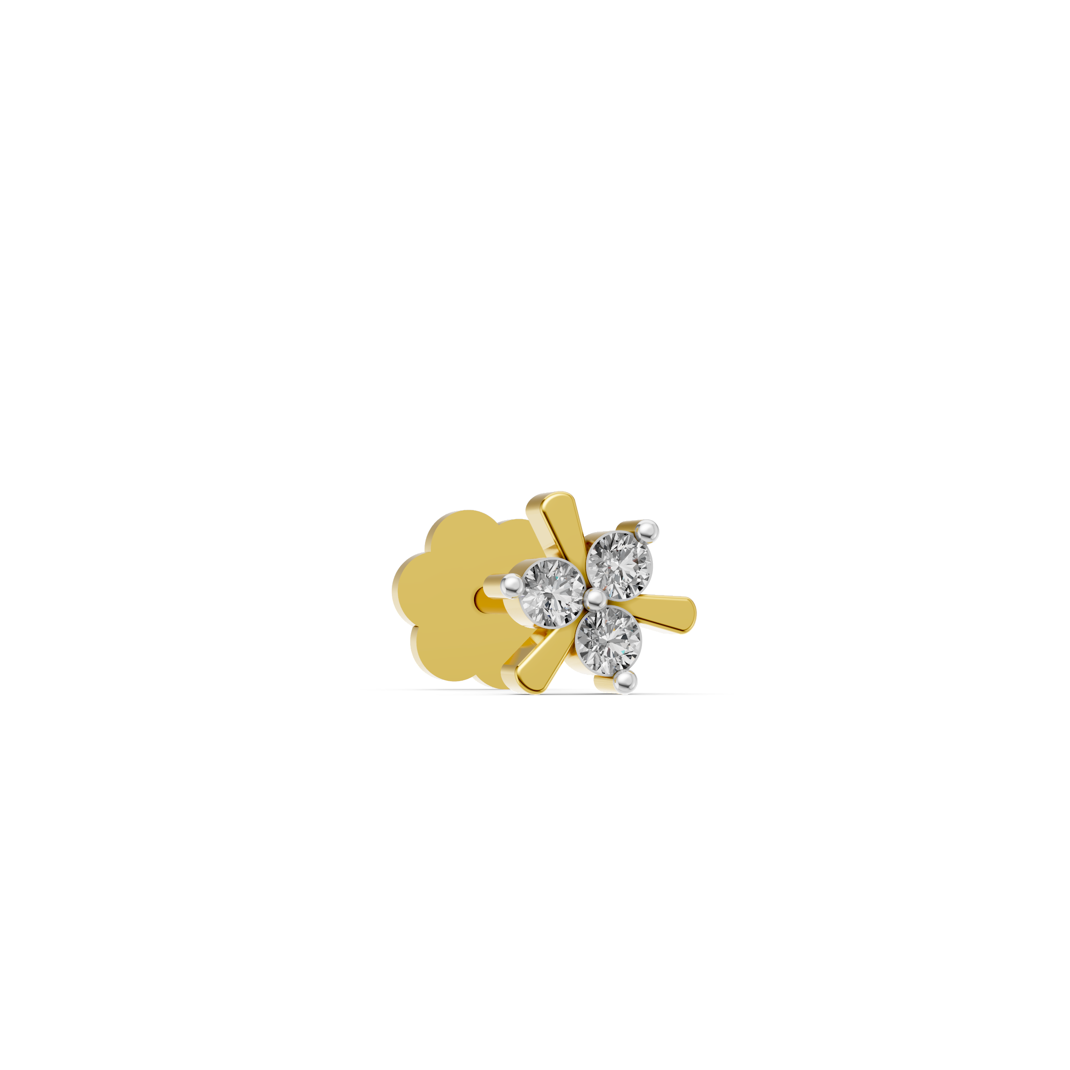 Petaline Glow  Nose Stud -NPD254