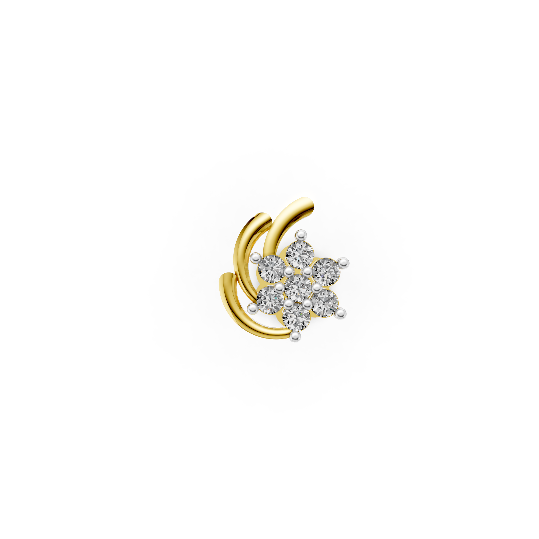 Astral Bloom  Nose Stud    - NPD279