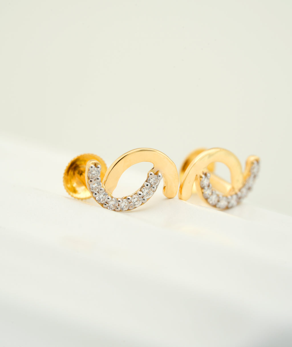 Eternity Cross Studs - STDD226