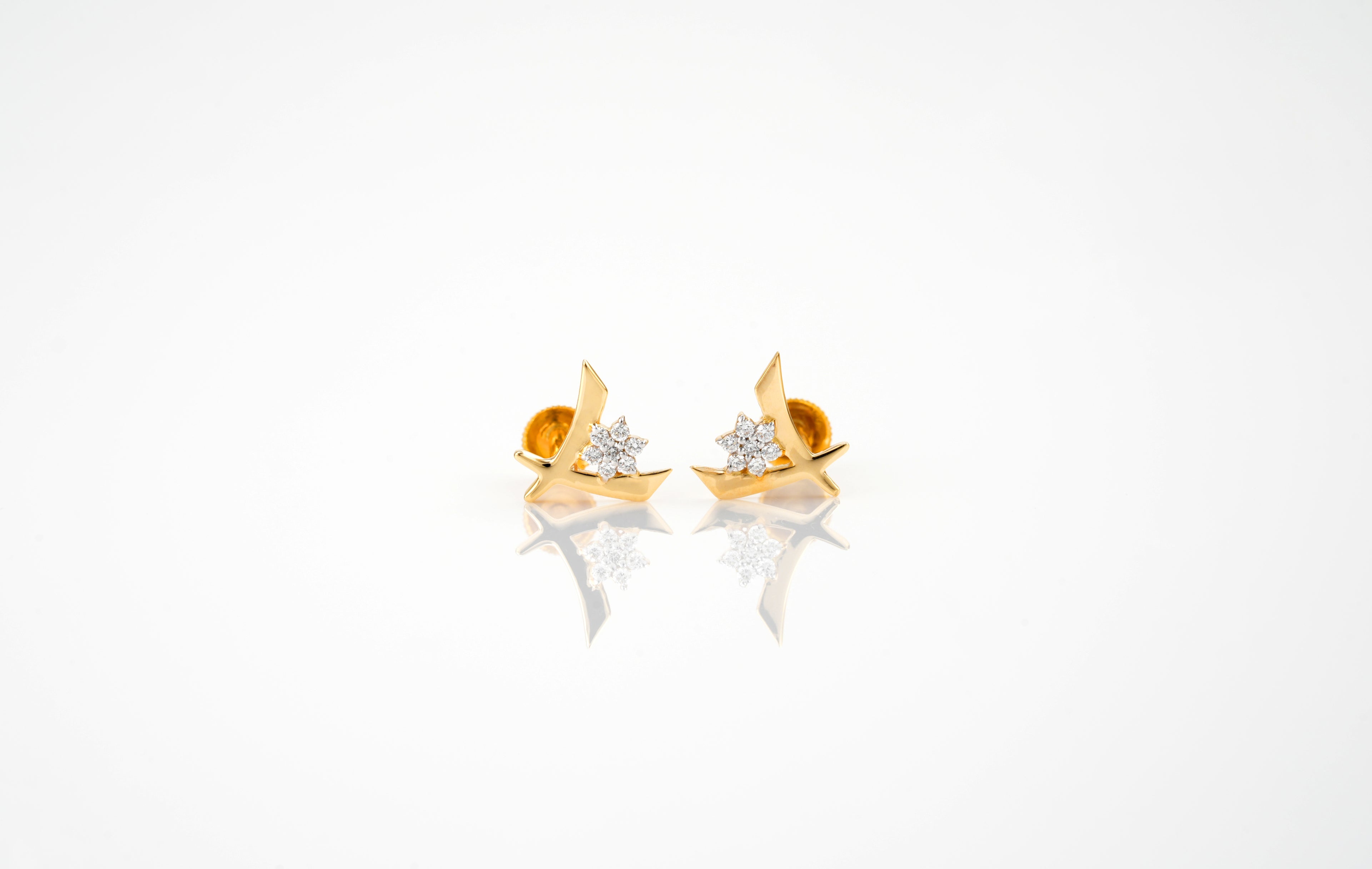 Infinity X Spark Earrings  - STDD 578