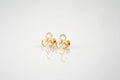 Diamond Petal Grace Earrings  - STDD 652