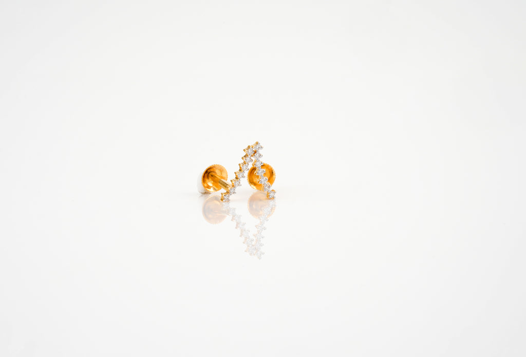 The Fourteen Crown Earring  -  STDD 974